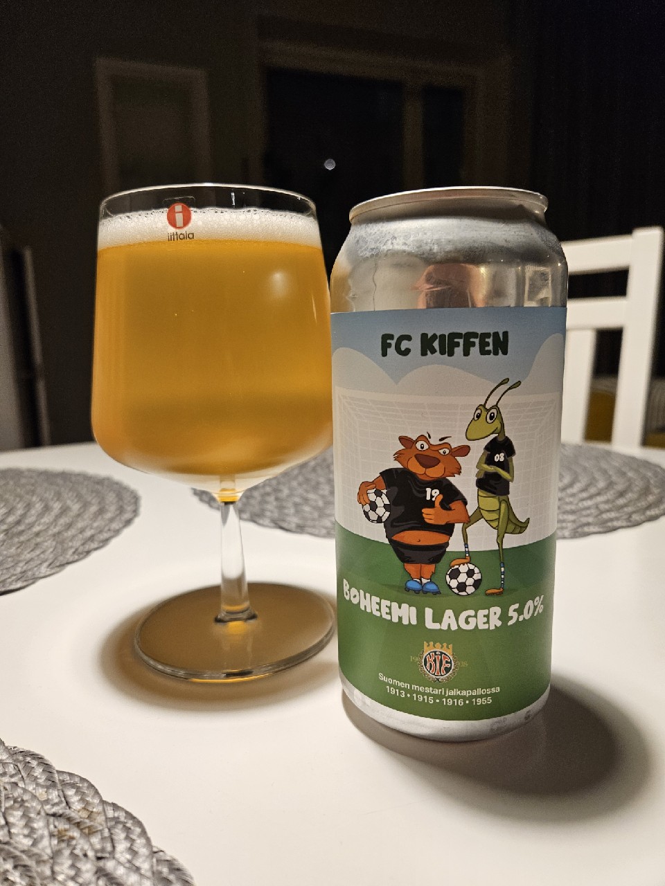 FC Kiffen Boheemi Lager, Finland