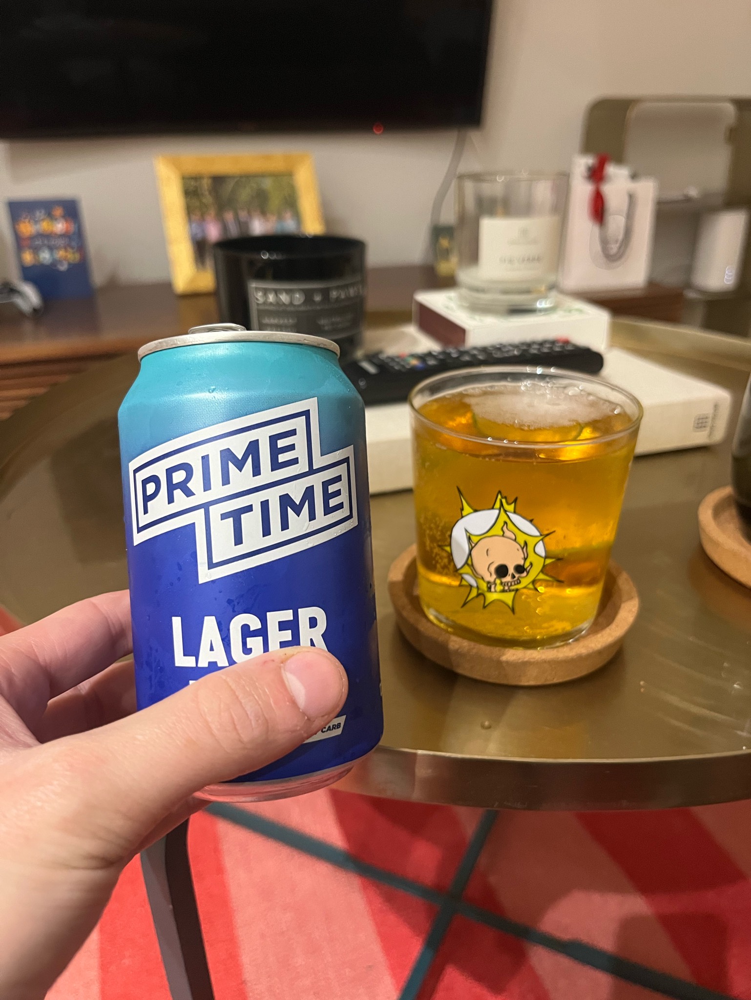 Prime Time Premium Lager, England