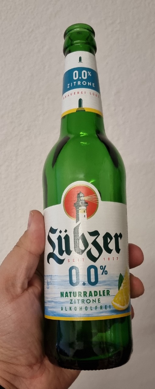 Lübzer Naturradler Zitrone 0,0%, Germany