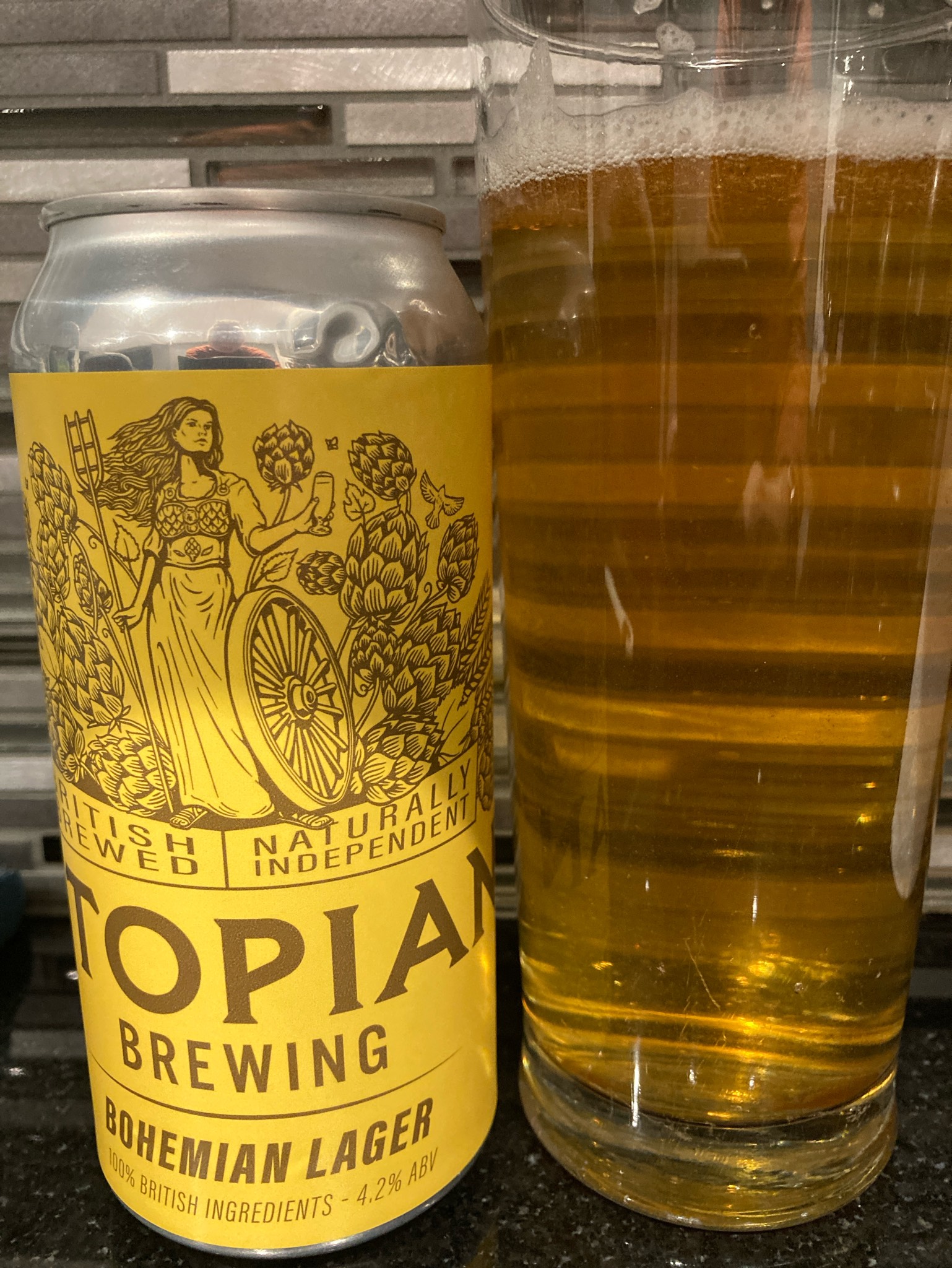Bohemian lager, England