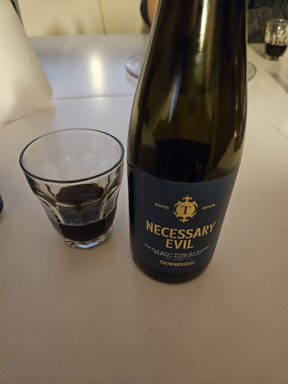 Necessary Evil Single Malt English Whisky, England