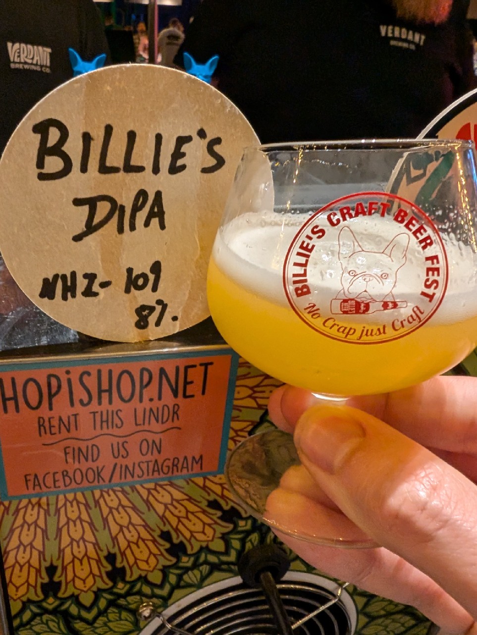 Billie's DIPA, England