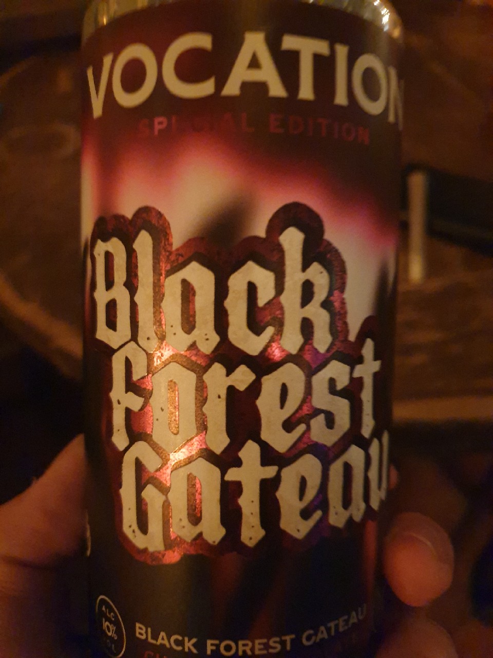 Black Forest Gateau, England