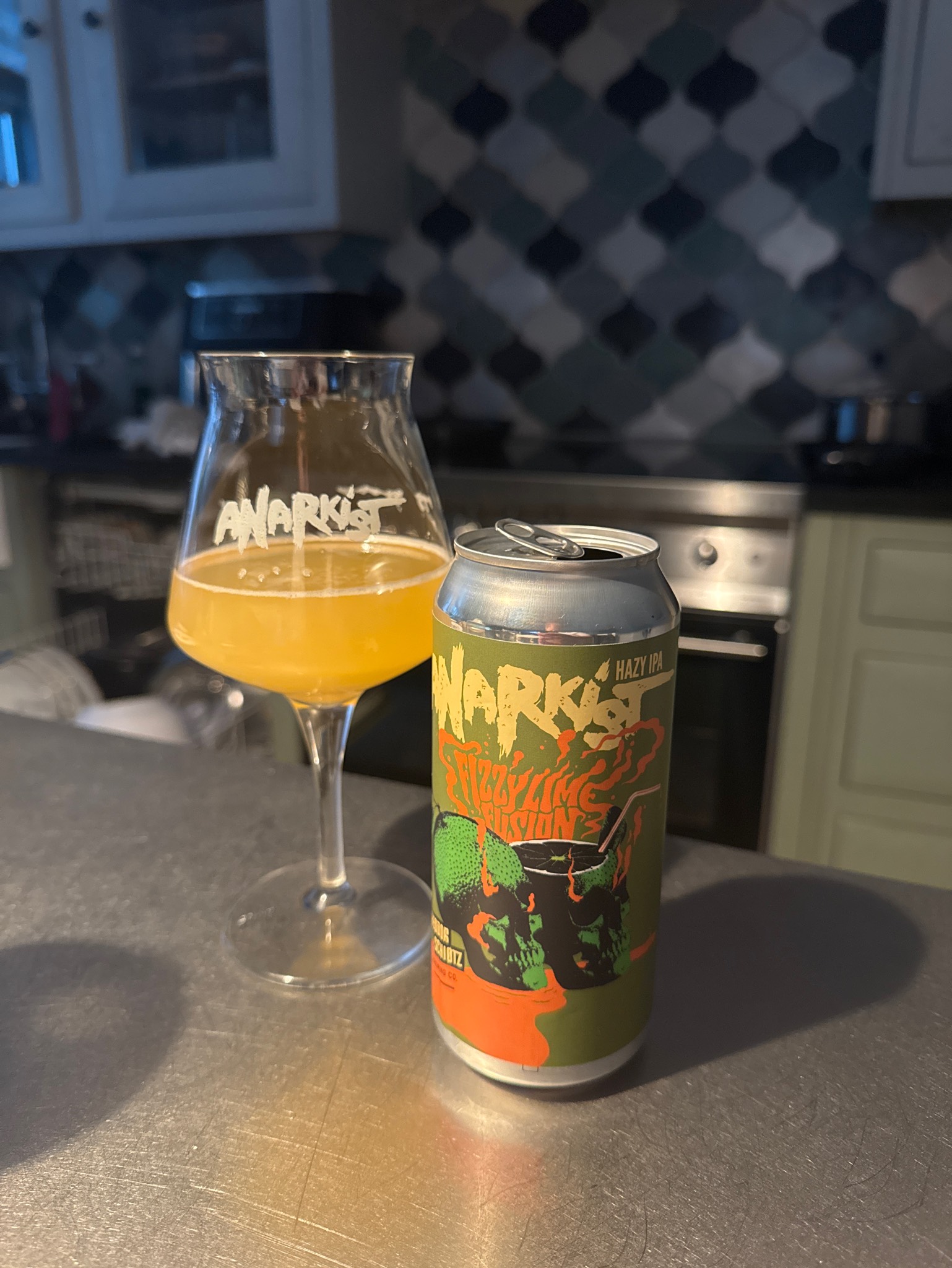 Anarkist Fizzy Lime Fusion, Denmark