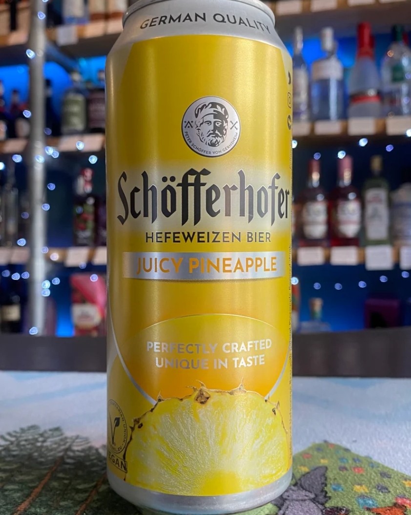 Schöfferhofer Hefeweizen Juicy Pineapple, Germany