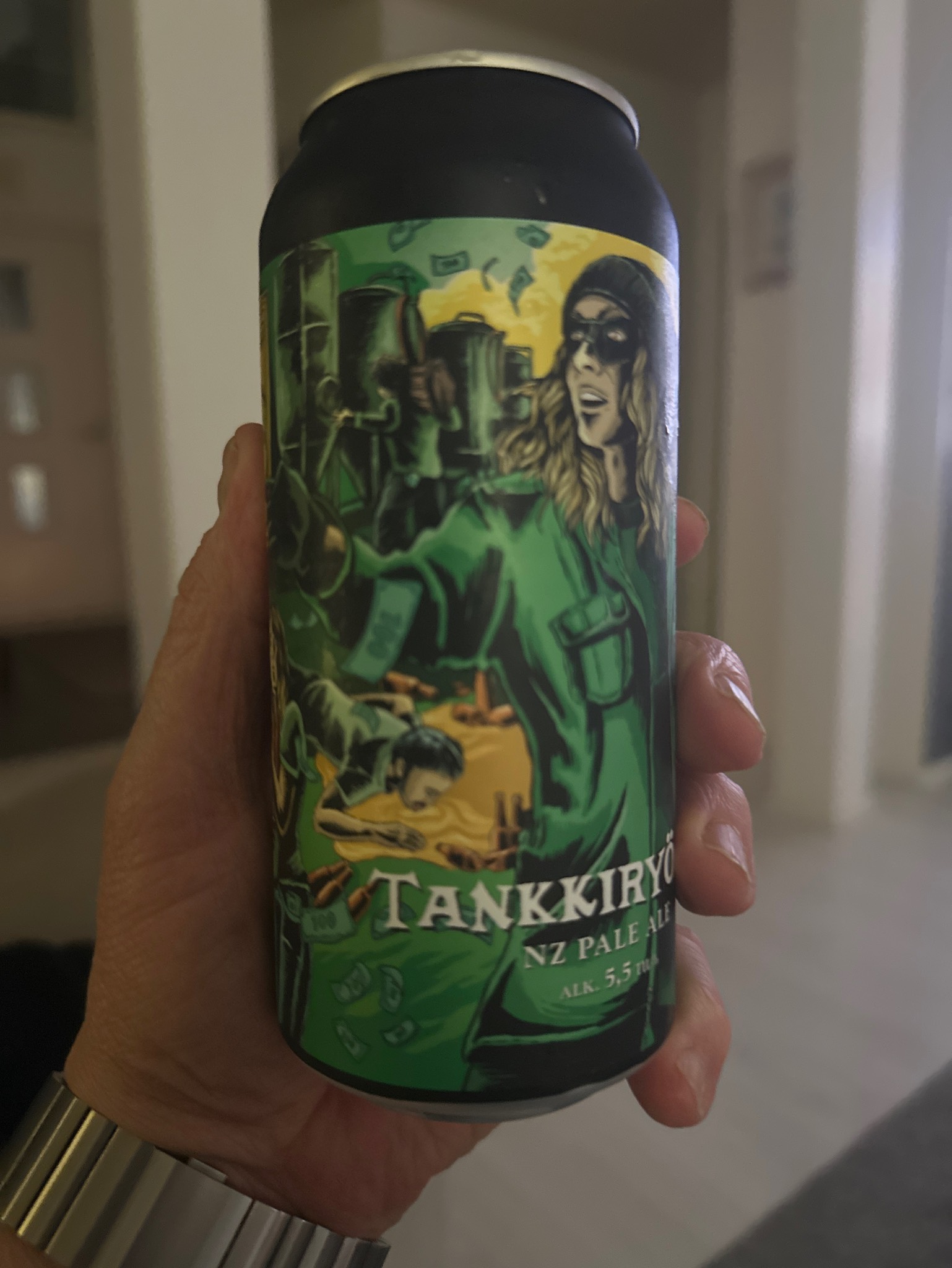 Tankkiryöstö, Finland