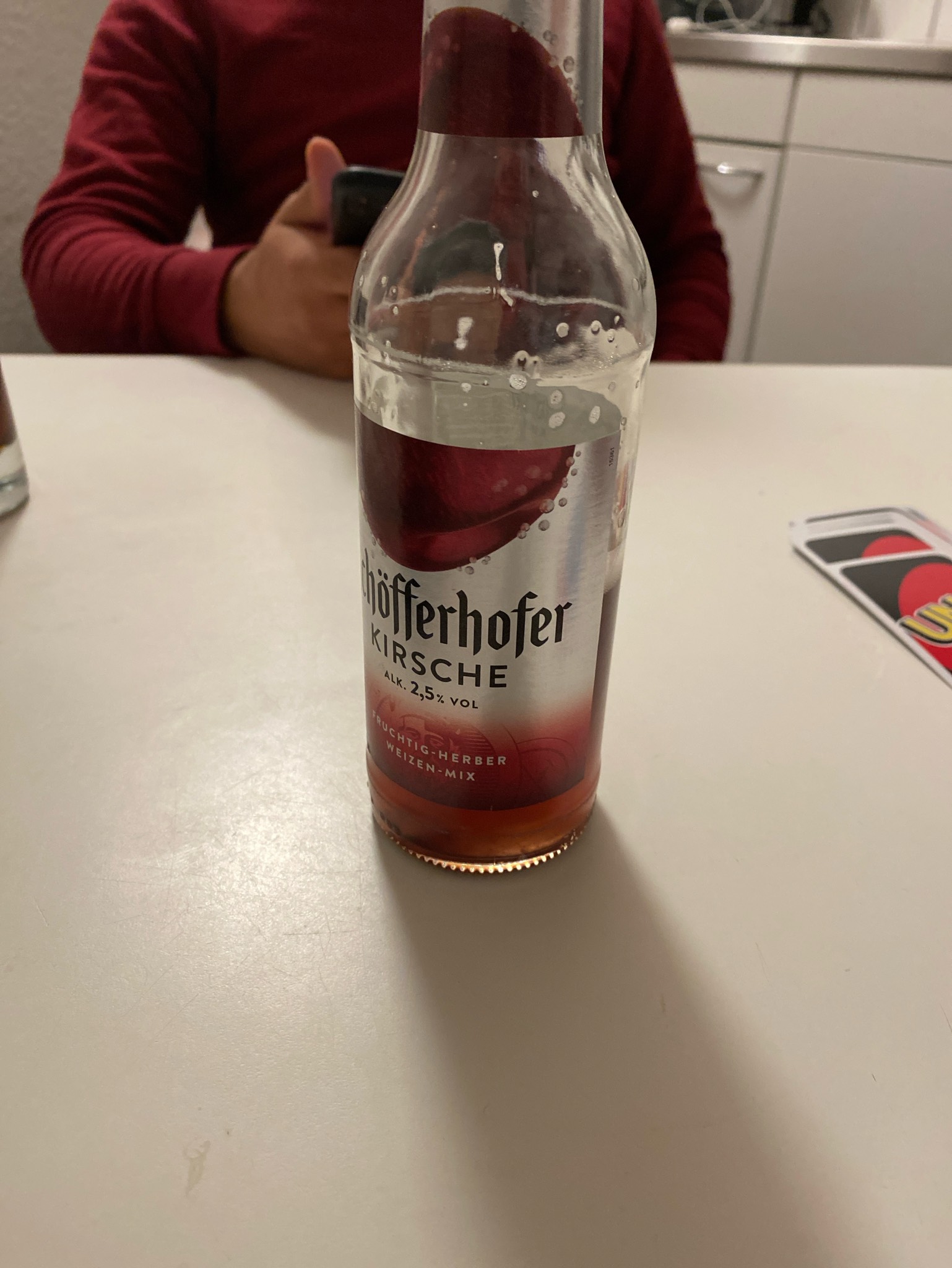 Schöfferhofer Weizen-mix Kirsche, Germany