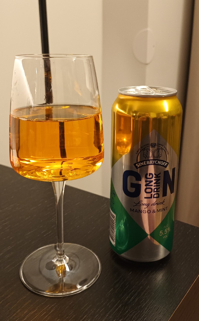 Sinebrychoff Gin Long Drink Mango & Mint, Estonia
