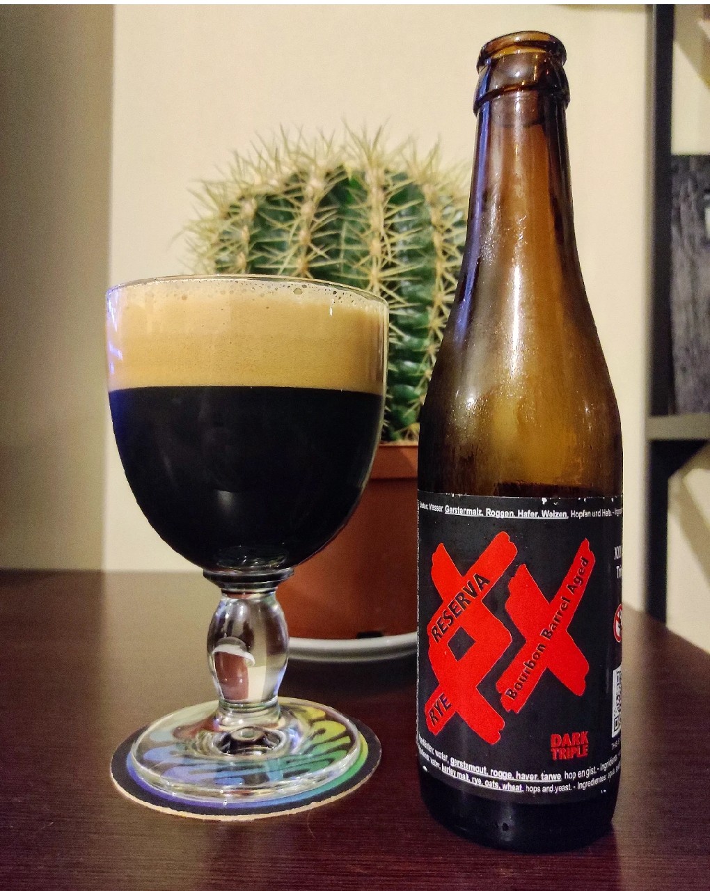 xxx rye reseva bourbon barrel aged (2022), Belgium