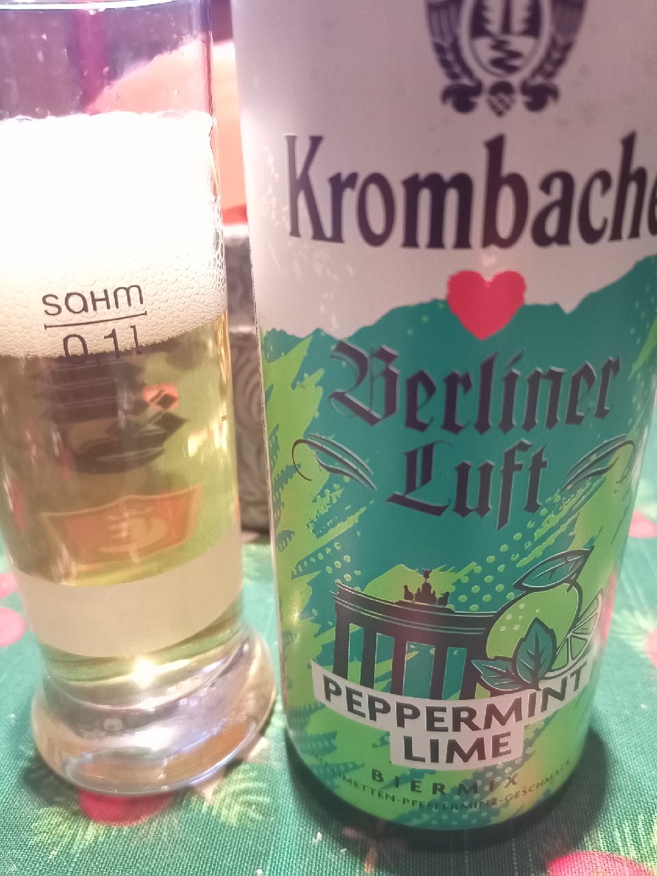 Krombacher Berliner Luft Peppermint lime, Germany