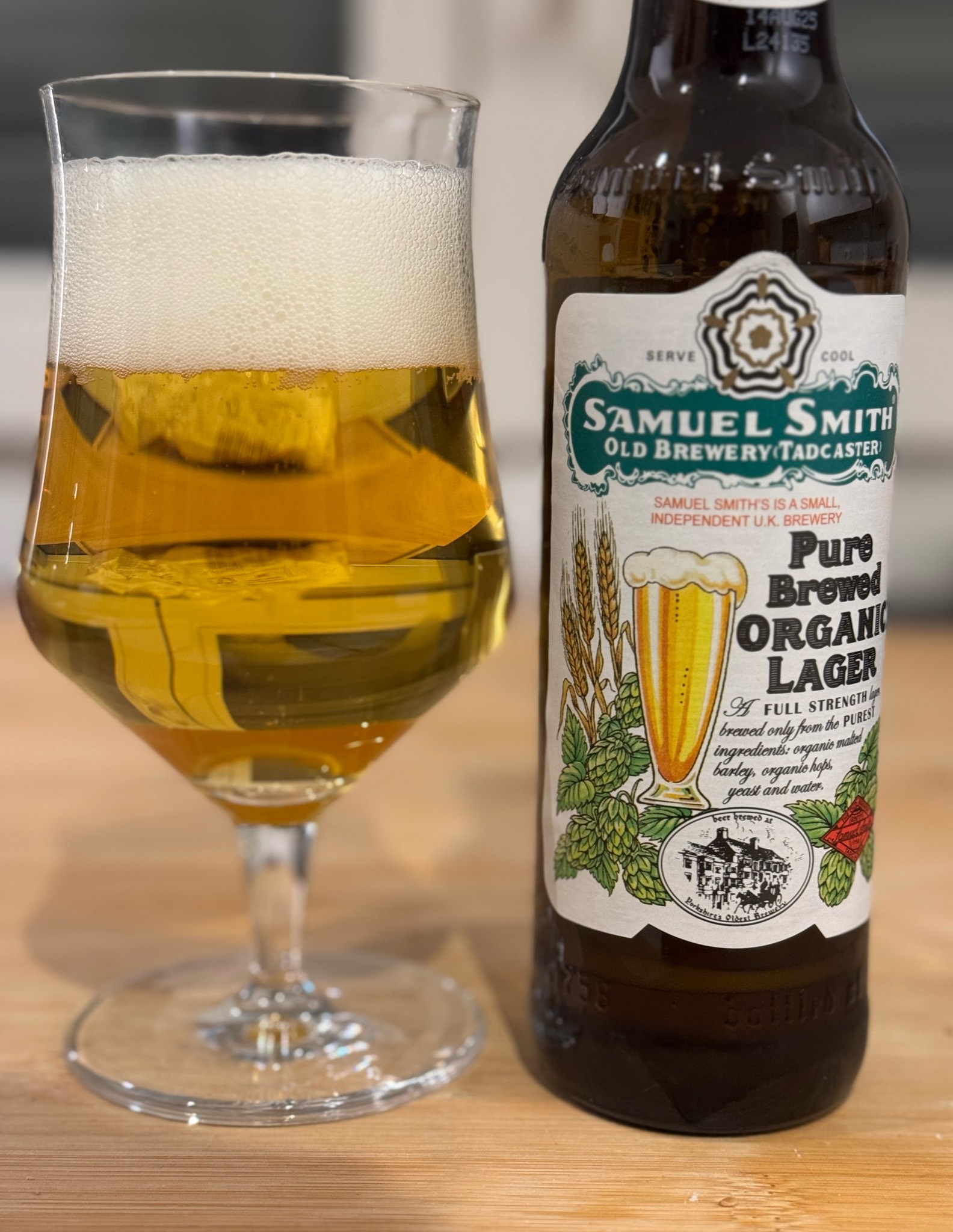Organic Lager, England