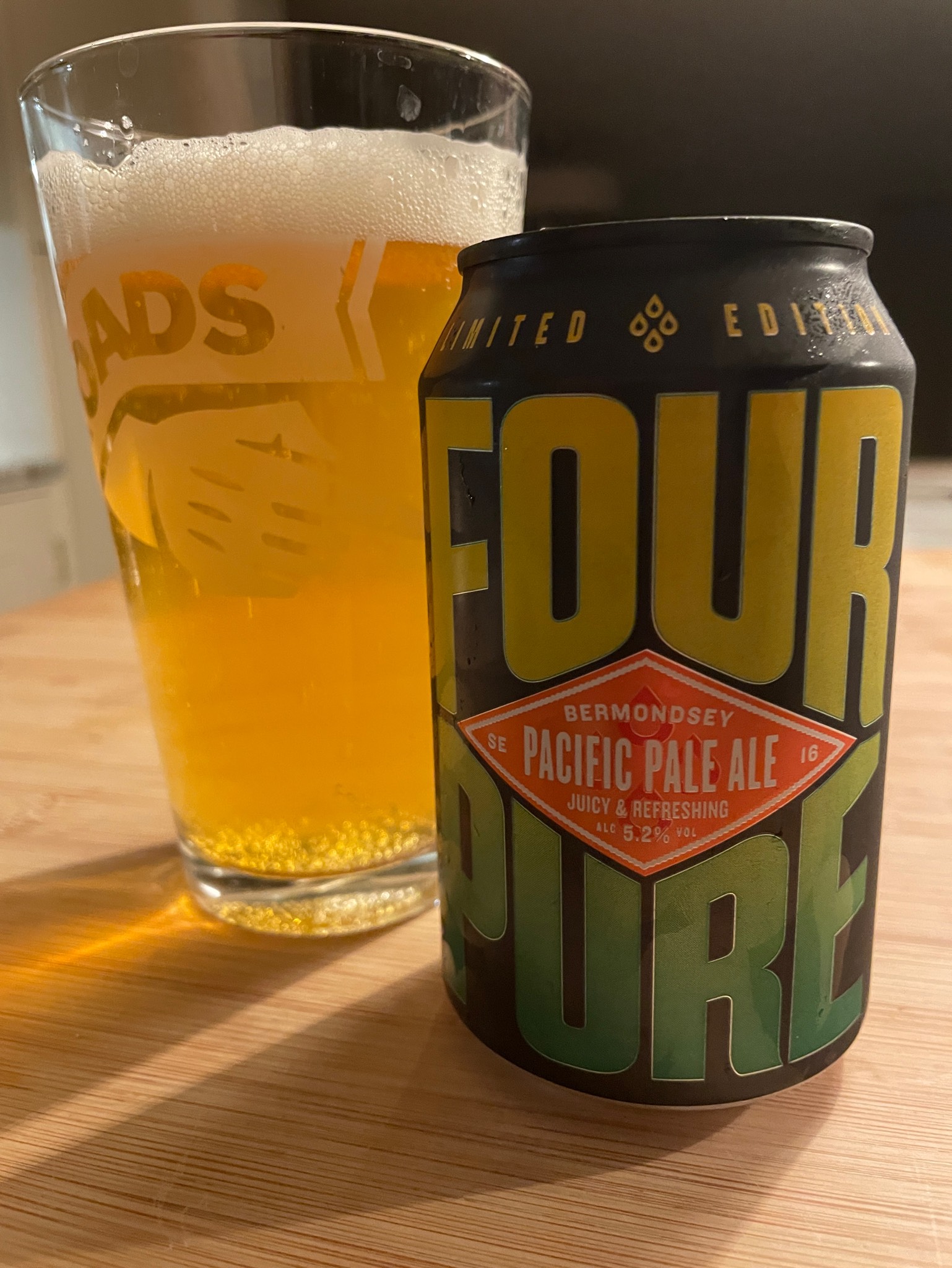 Pacific Pale Ale, England