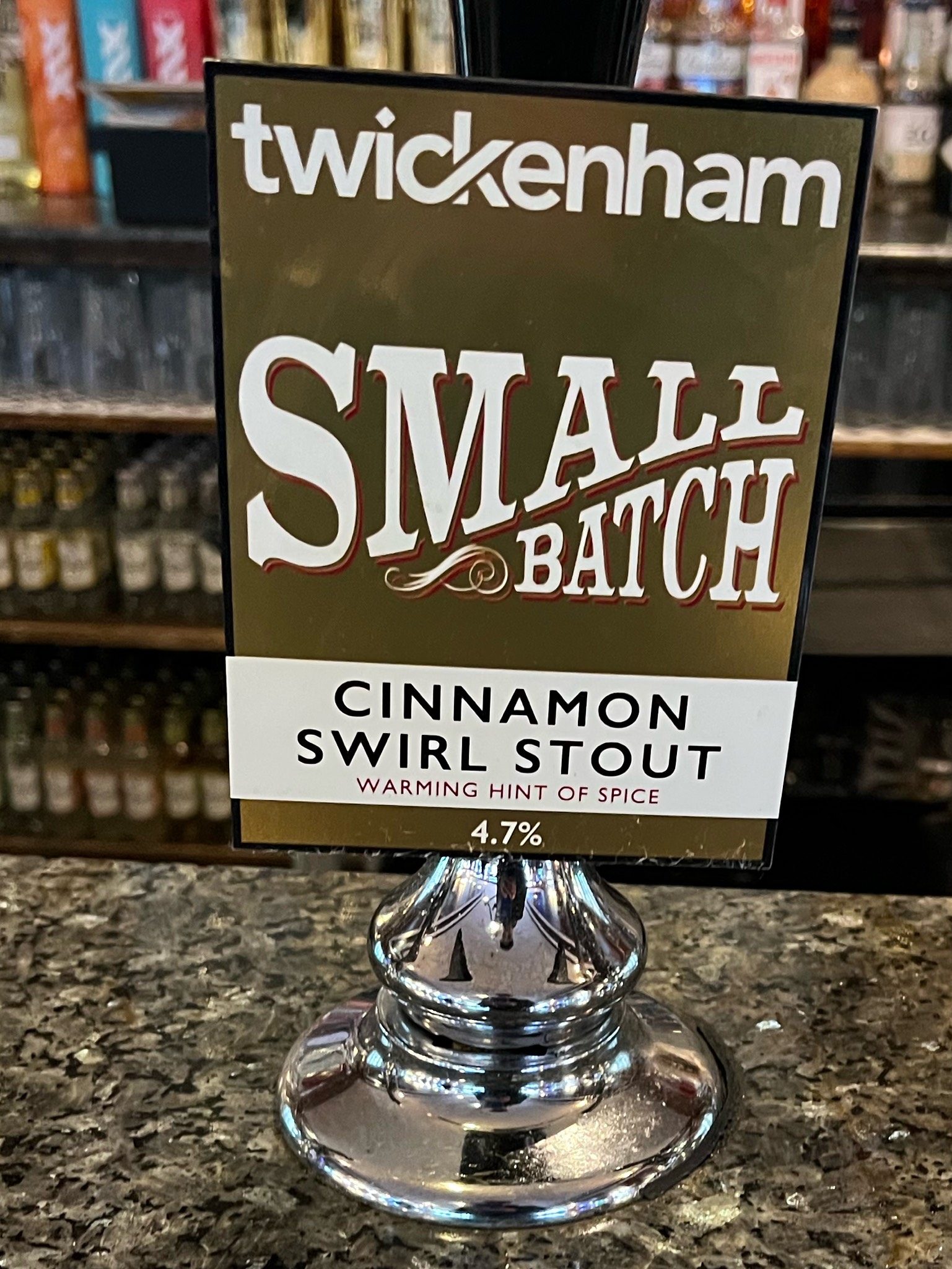 Small Batch - Cinnamon Swirl Stout, England
