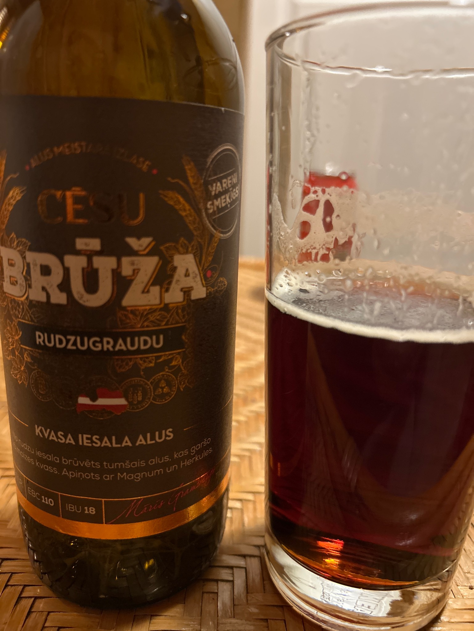Brūža Rudzugraudu, Latvia