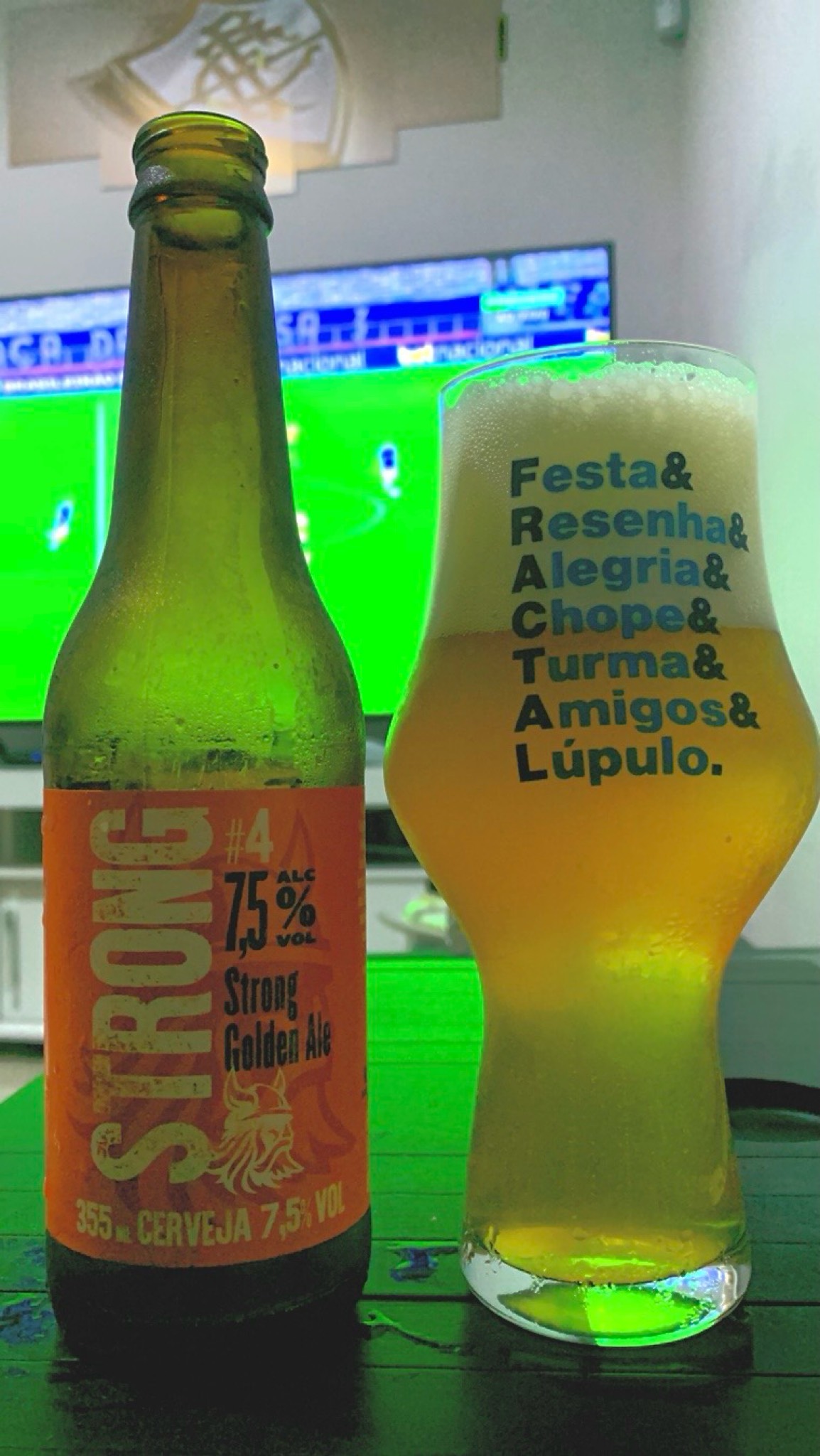 Strong #4 Golden Ale, Brazil