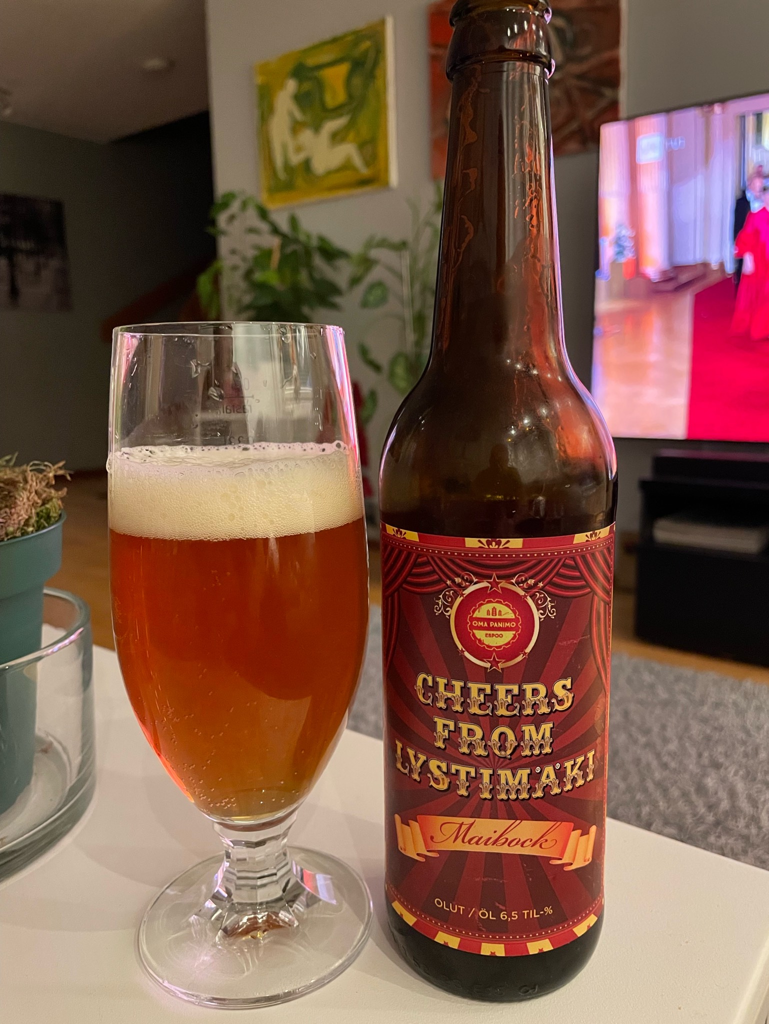 Cheers from Lystimäki, Finland