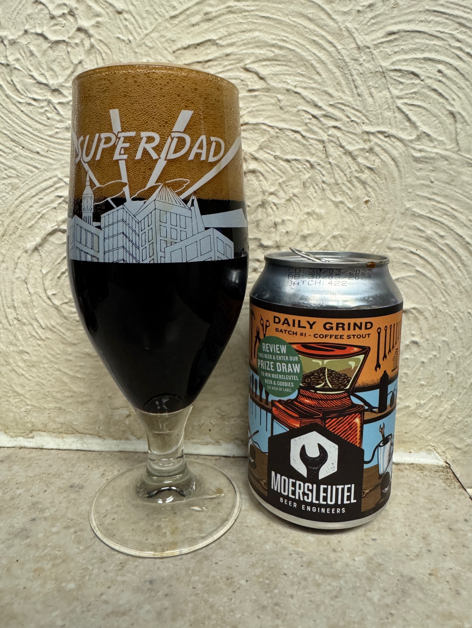 Daily Grind Batch #1 Coffee Stout, Netherlands