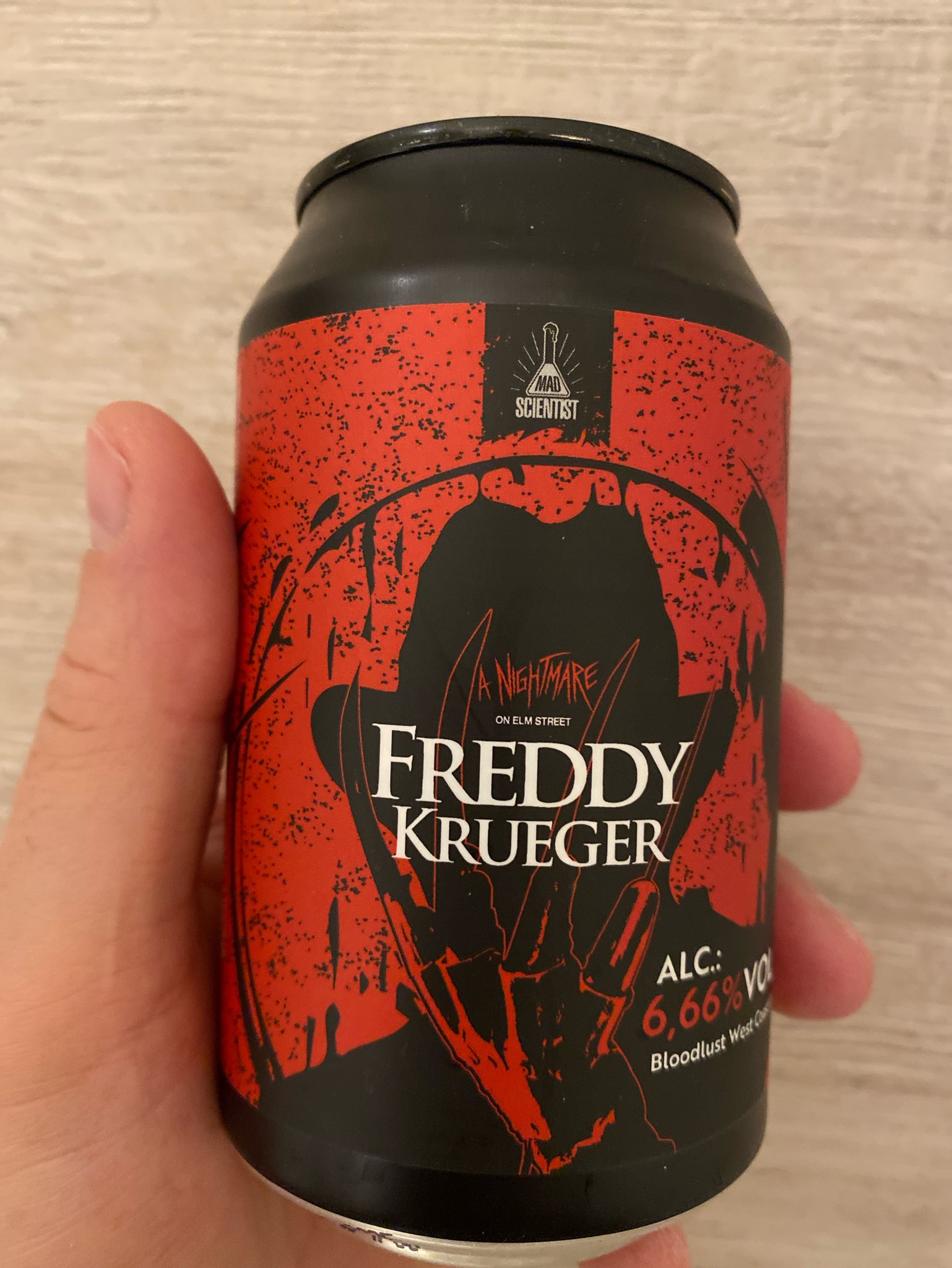 Freddy Krueger - Bloodlust West Coast IPA, Hungary