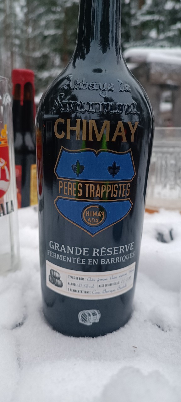 Chimay Grande Réserve Fermentée en Barriques - Chêne Français, Chêne Américain, Whisky (2018), Belgium