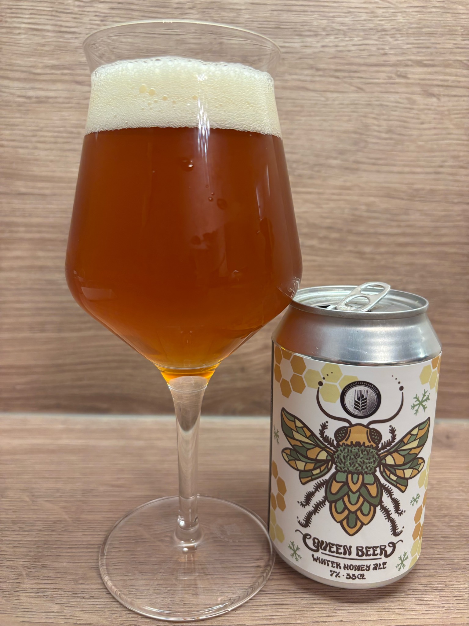 Queen Beer - Winter Honey Ale, Spain