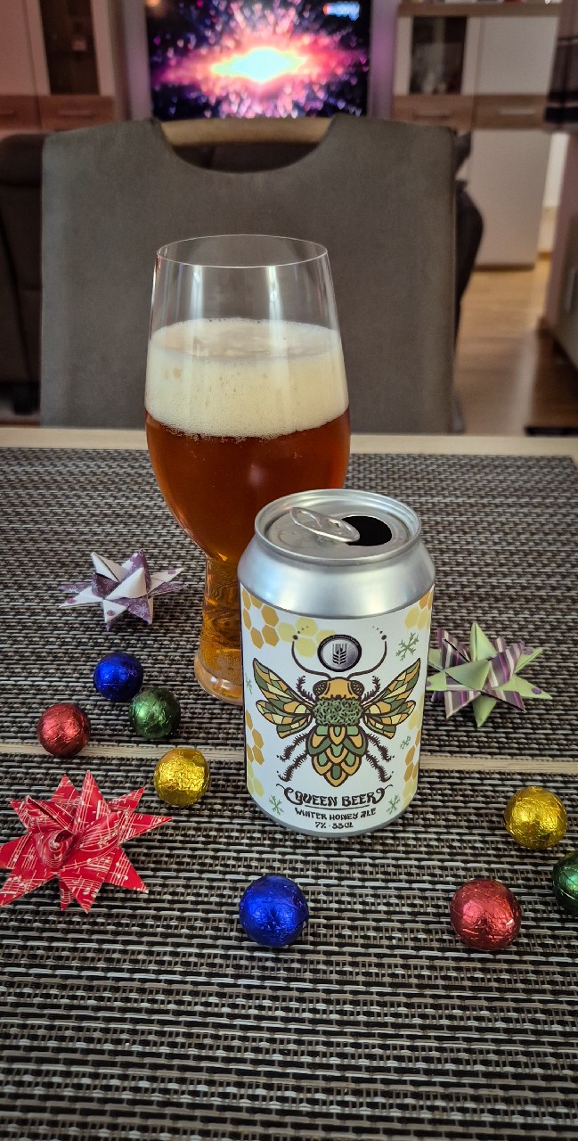 Queen Beer - Winter Honey Ale, Spain