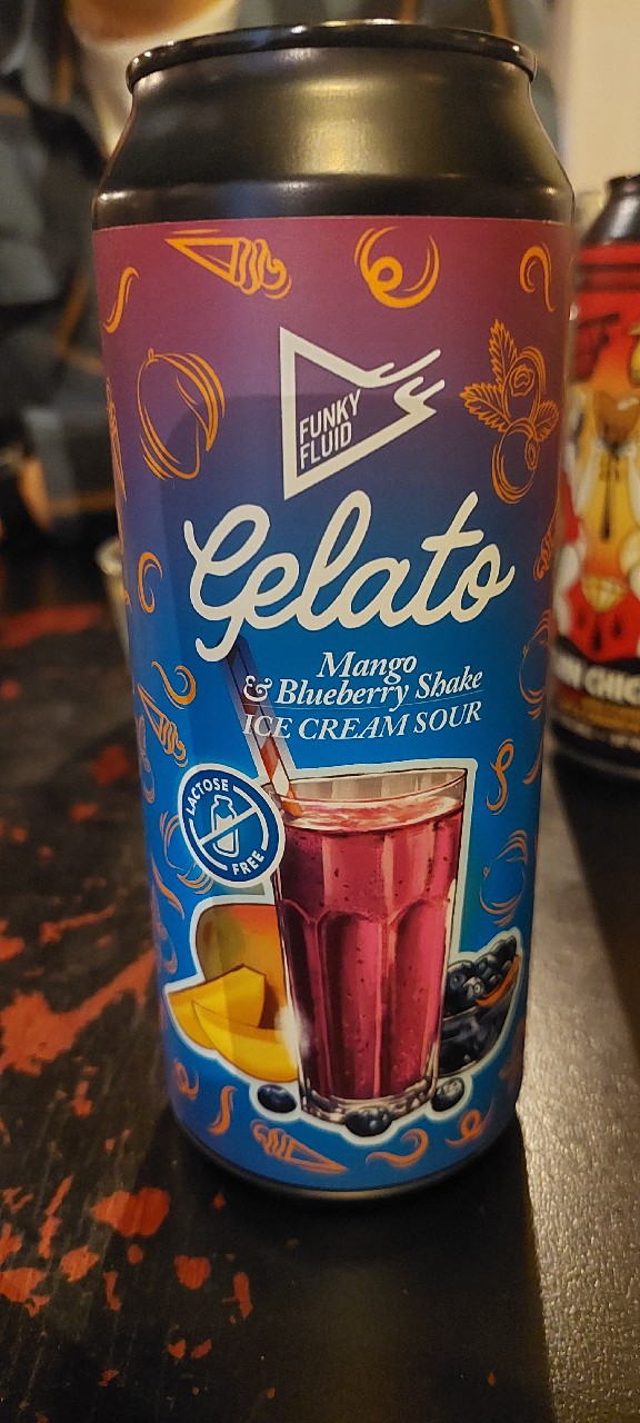 Gelato: Mango & Blueberry Shake, Poland