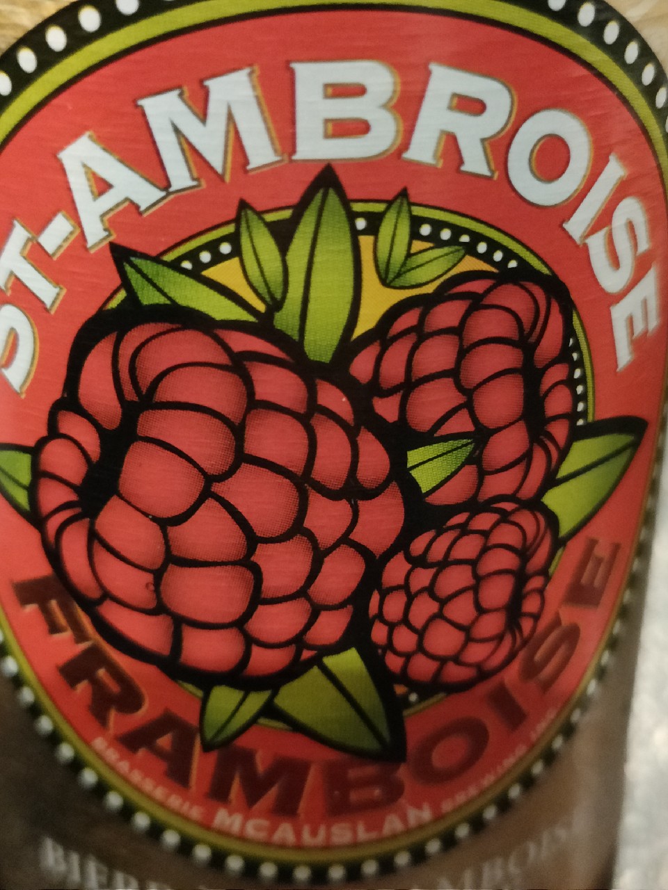 St-Ambroise Framboise / Raspberry, Canada