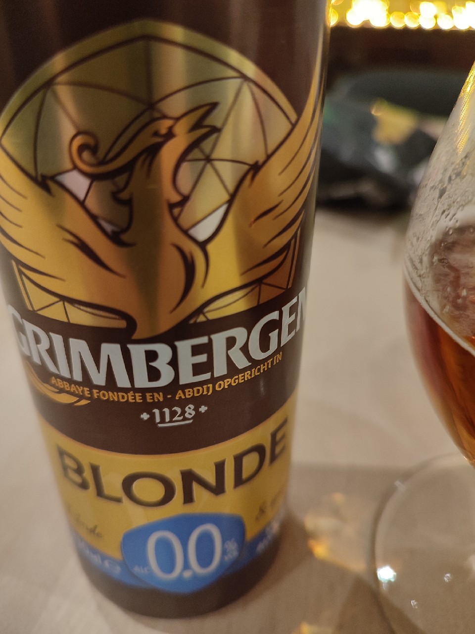 Grimbergen Blonde Sans Alcool, Belgium