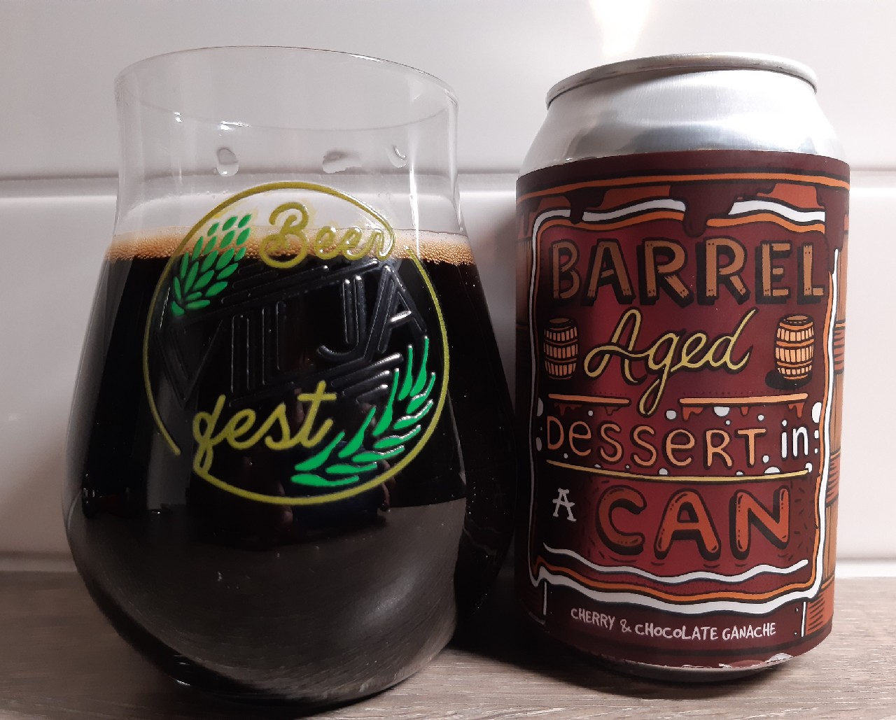 Barrel Aged Dessert In A Can - Cherry & Chocolate Ganache, Norway
