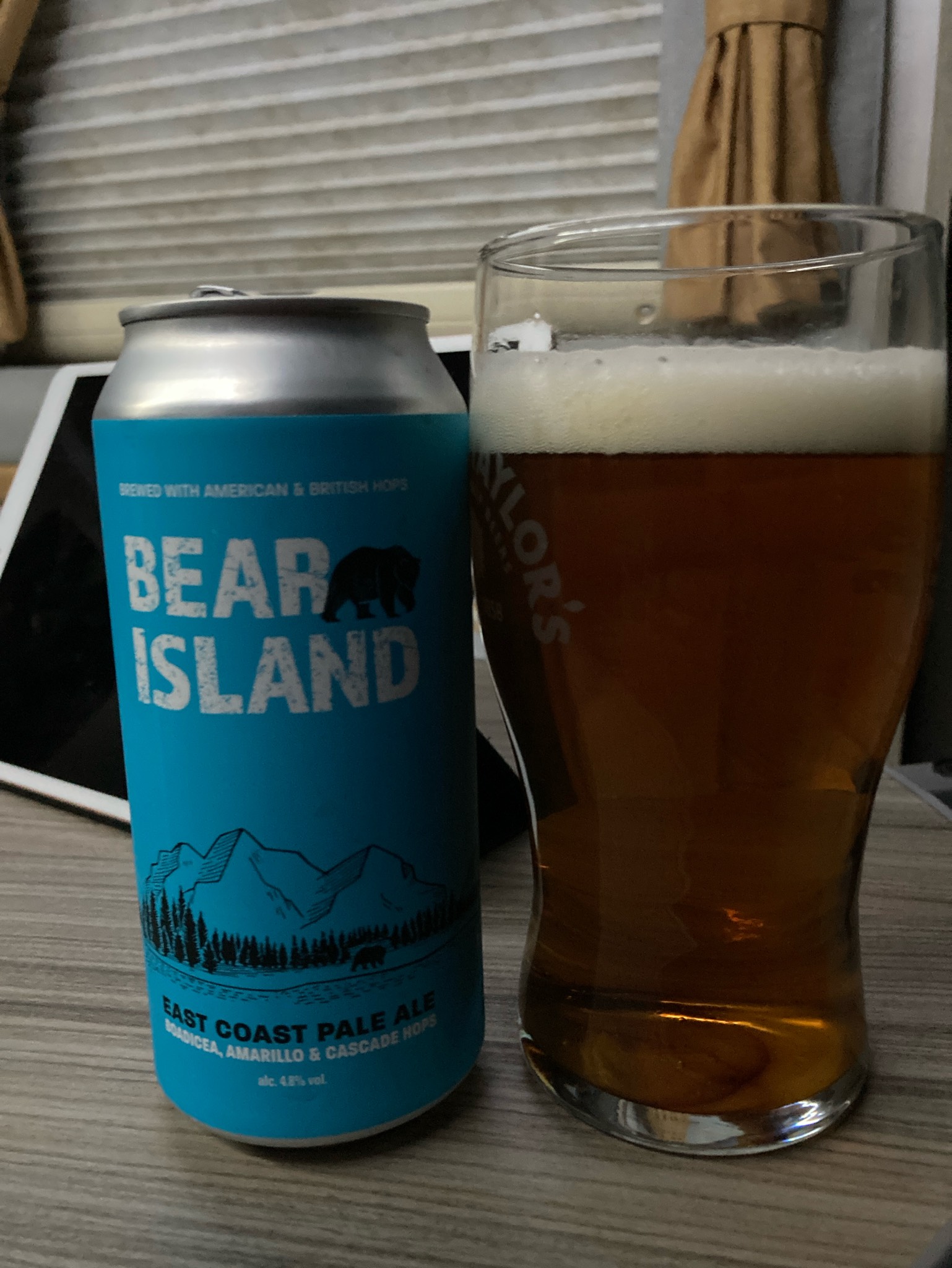 Bear Island East Coast Pale Ale, England