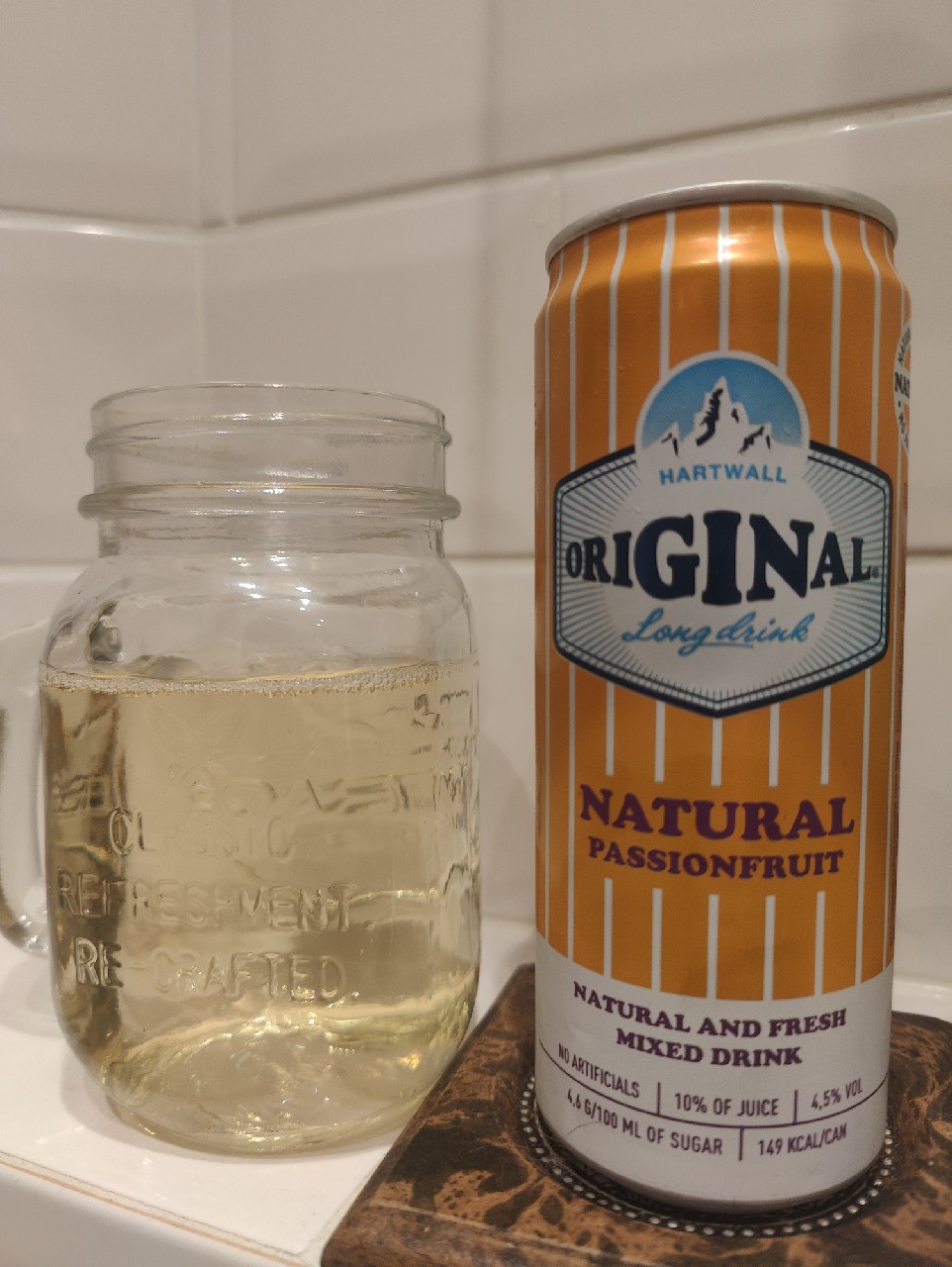 Original Long Drink Natural Passionfruit, Finland