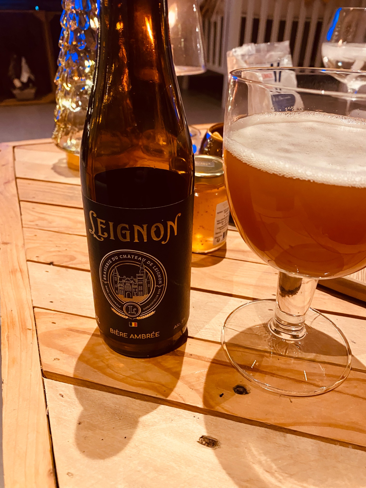 Leignon ambrée, Belgium