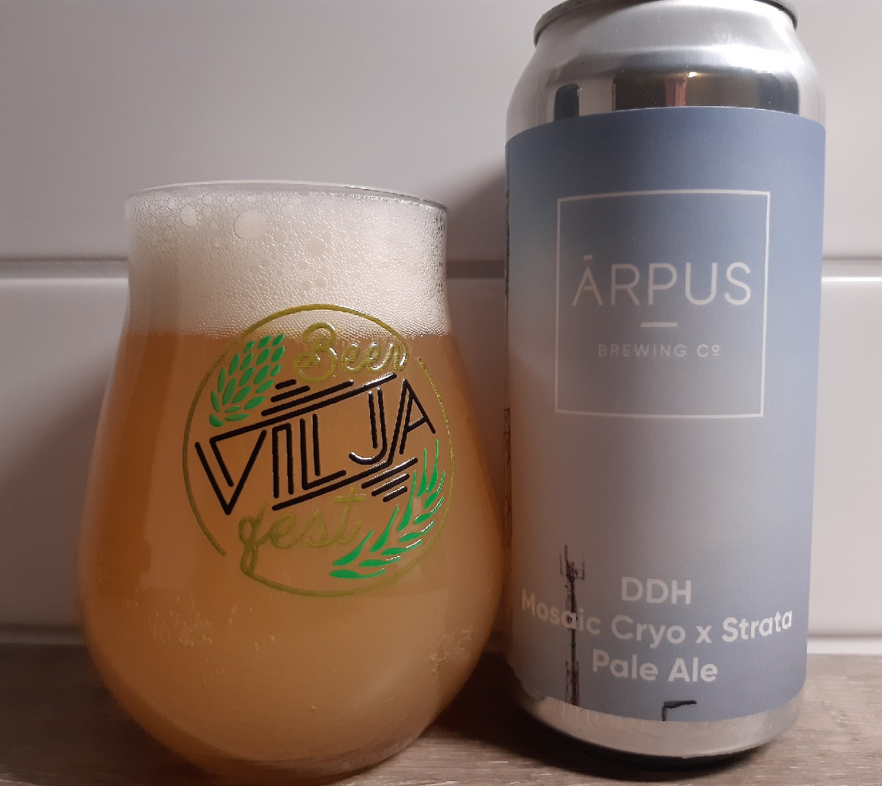 DDH Mosaic Cryo x Strata Pale Ale, Latvia