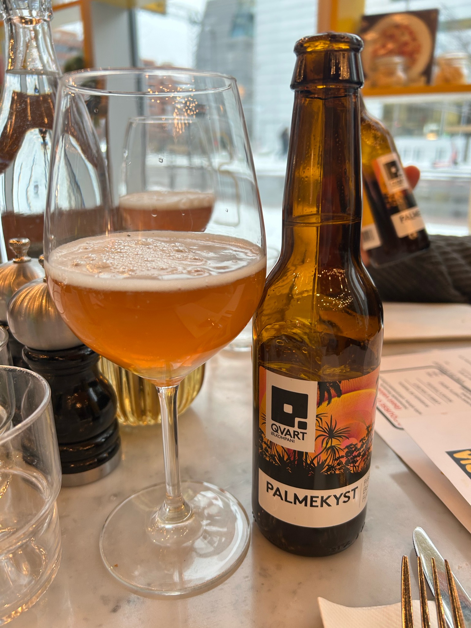 Palmekyst, Qvart Ølkompani