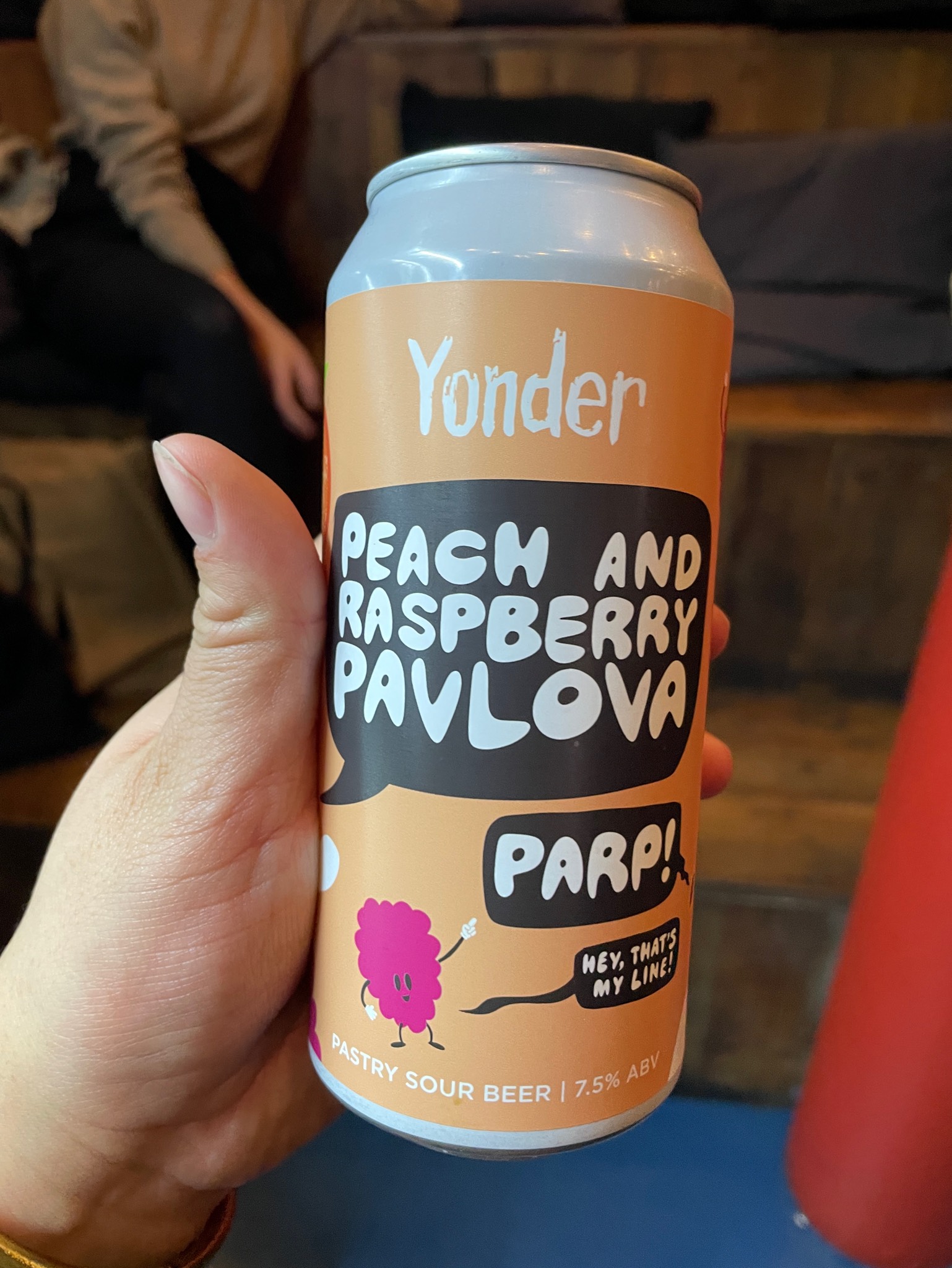 Peach & Rapsberry Pavlova, England