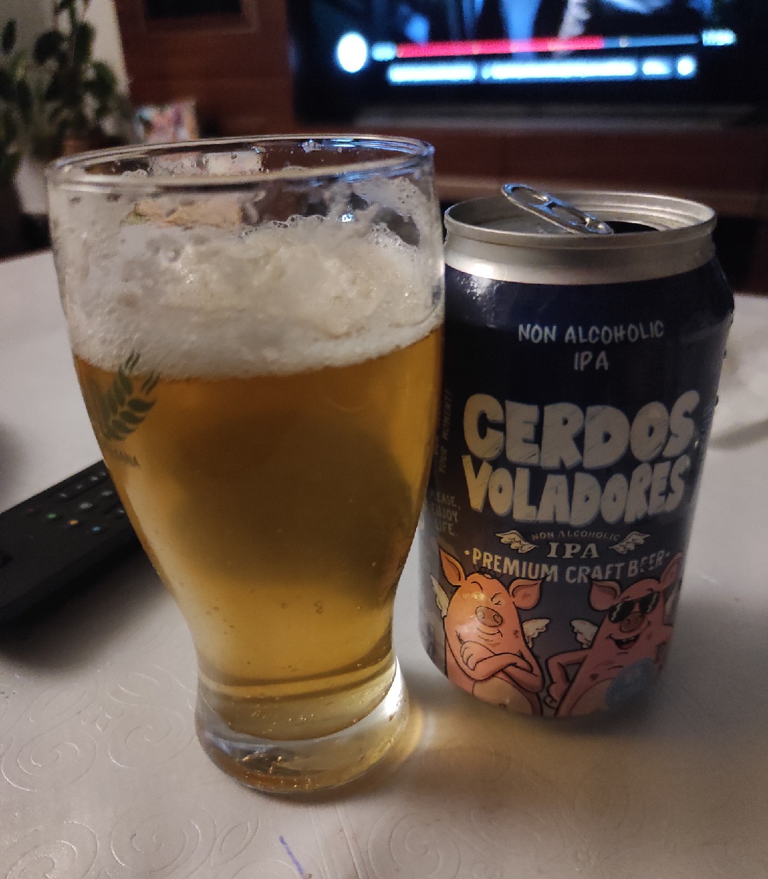 Cerdos Voladores Non Alcoholic IPA, Spain