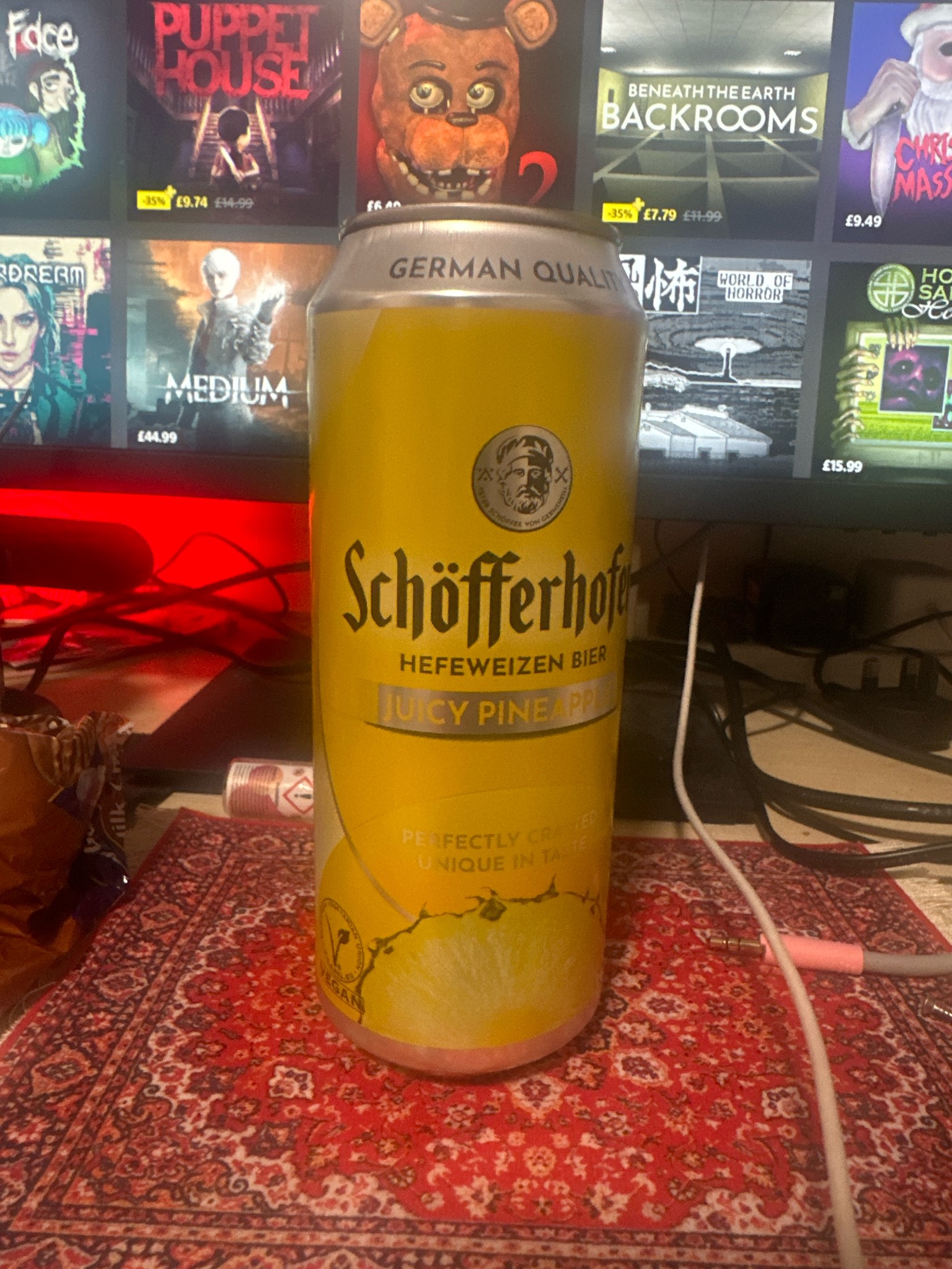 Schöfferhofer Hefeweizen Juicy Pineapple, Germany