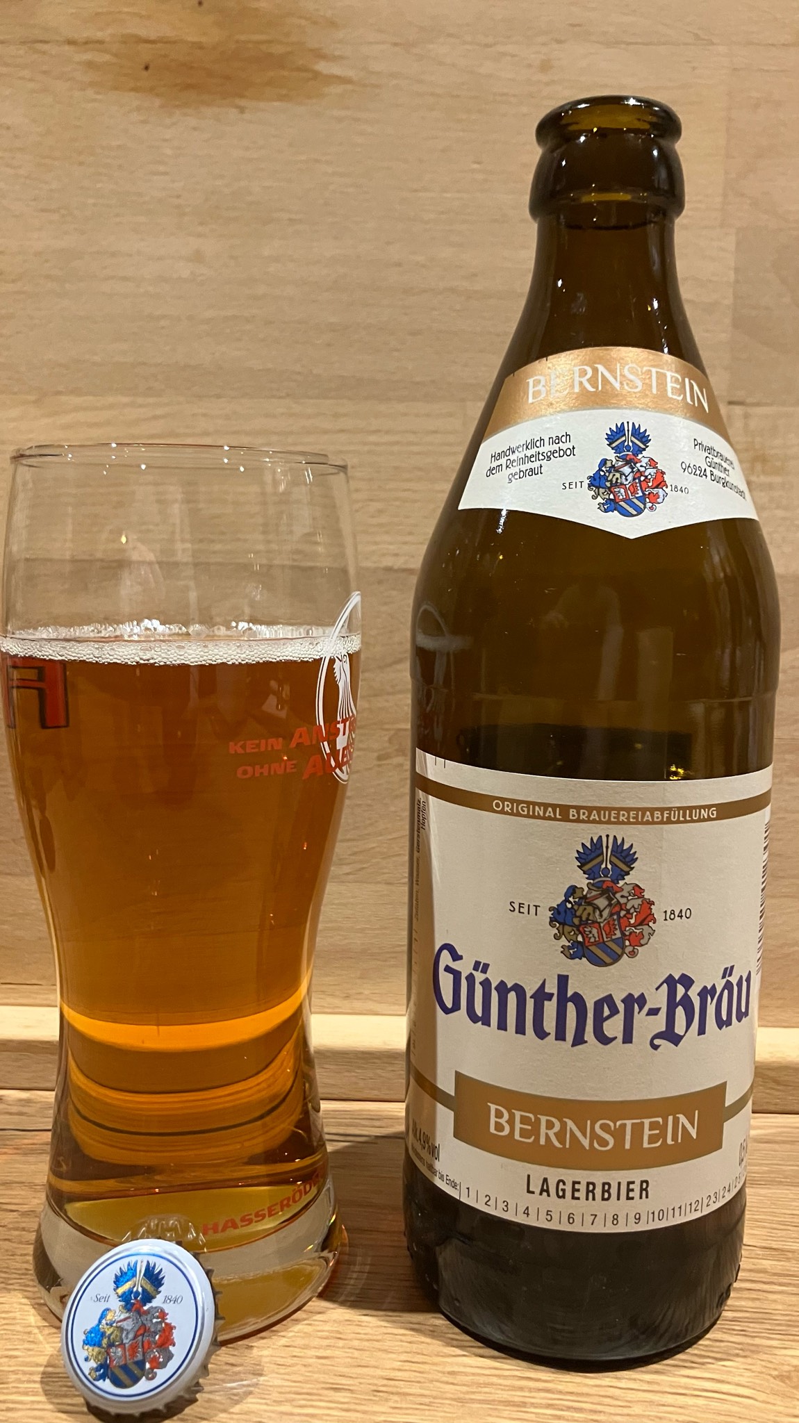 Lagerbier Bernstein, Germany