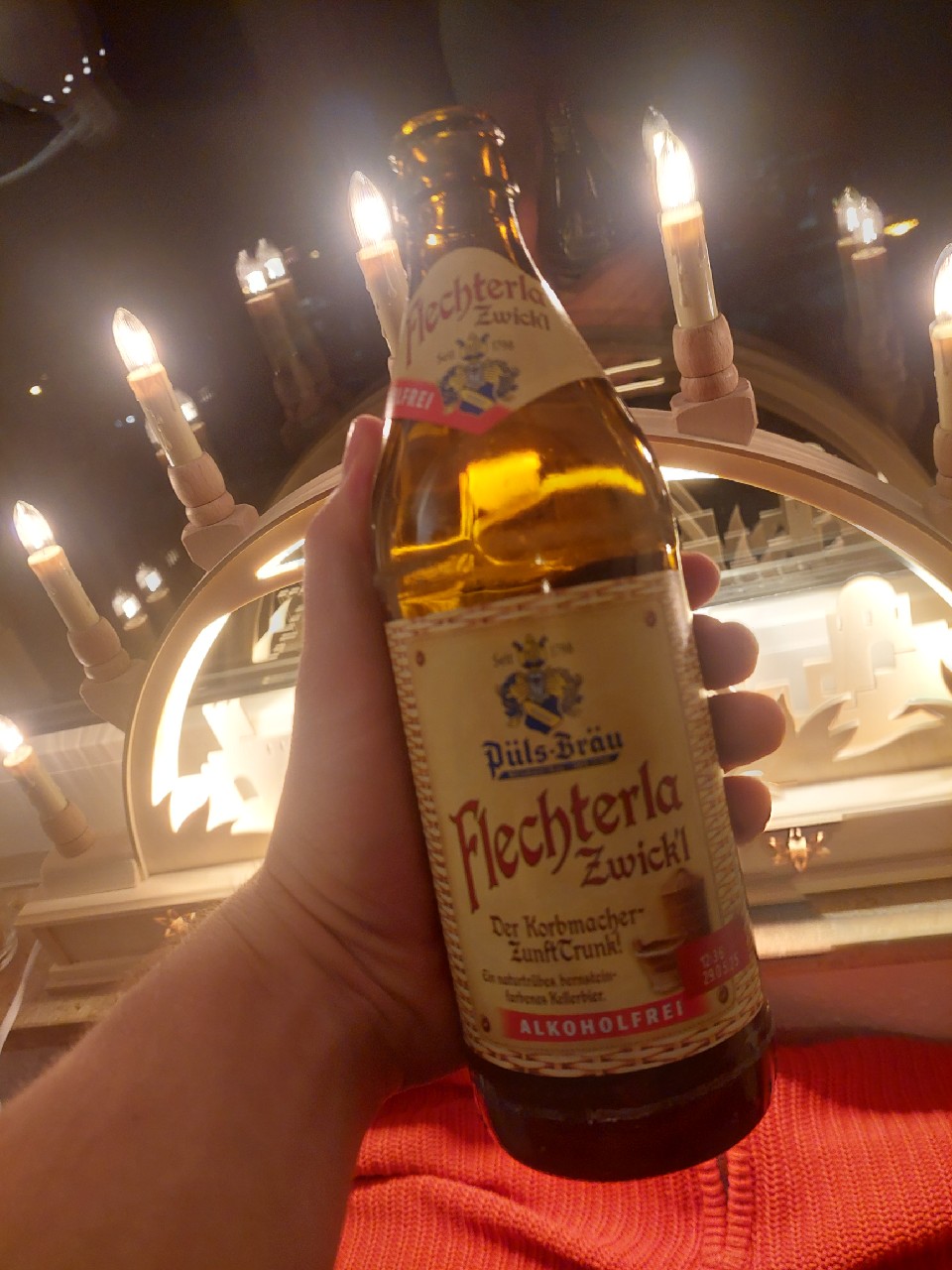 Flechterla Zwickl alkoholfrei, Privat-Brauerei Püls