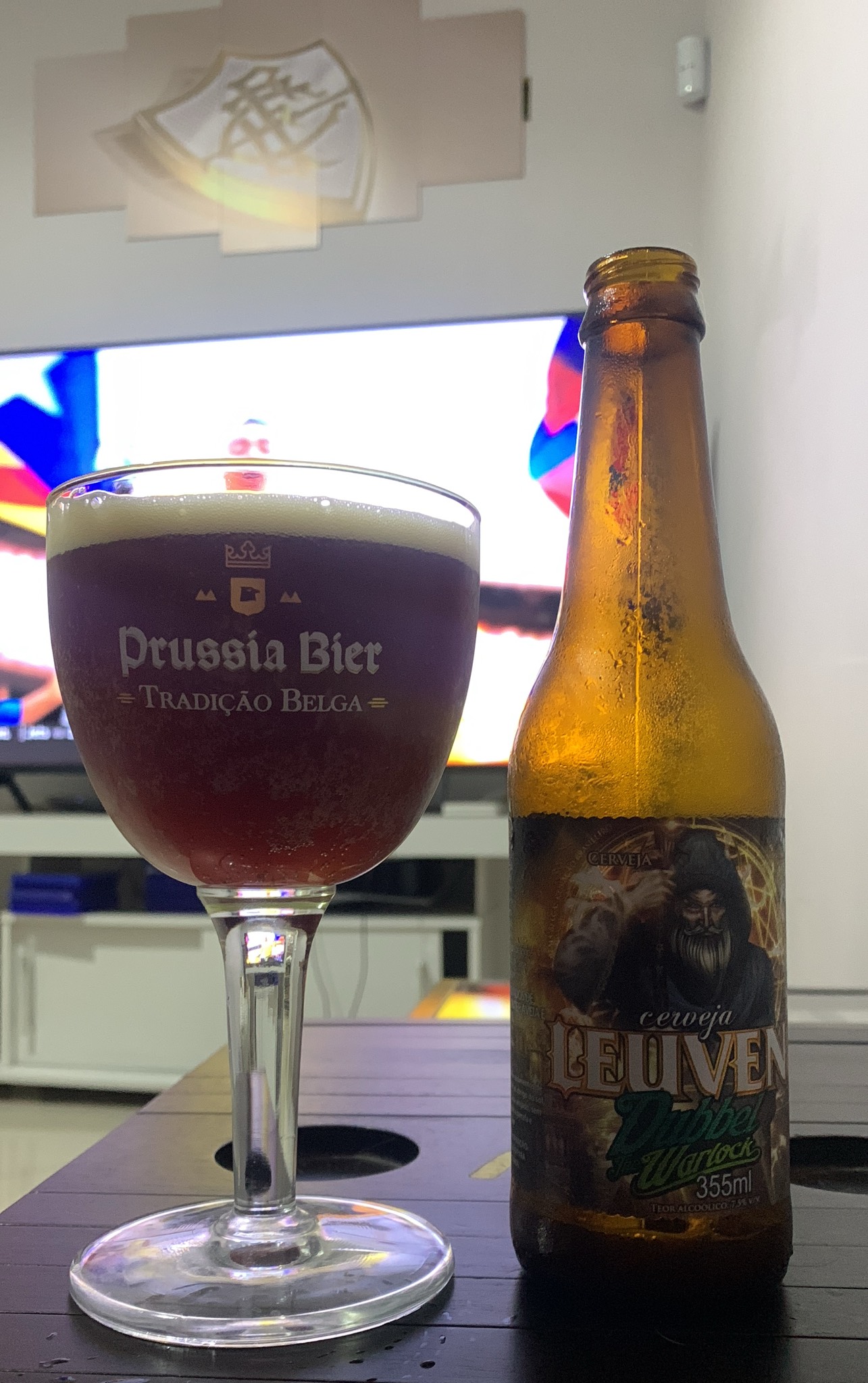Dubbel Warlock, Cervejaria Leuven