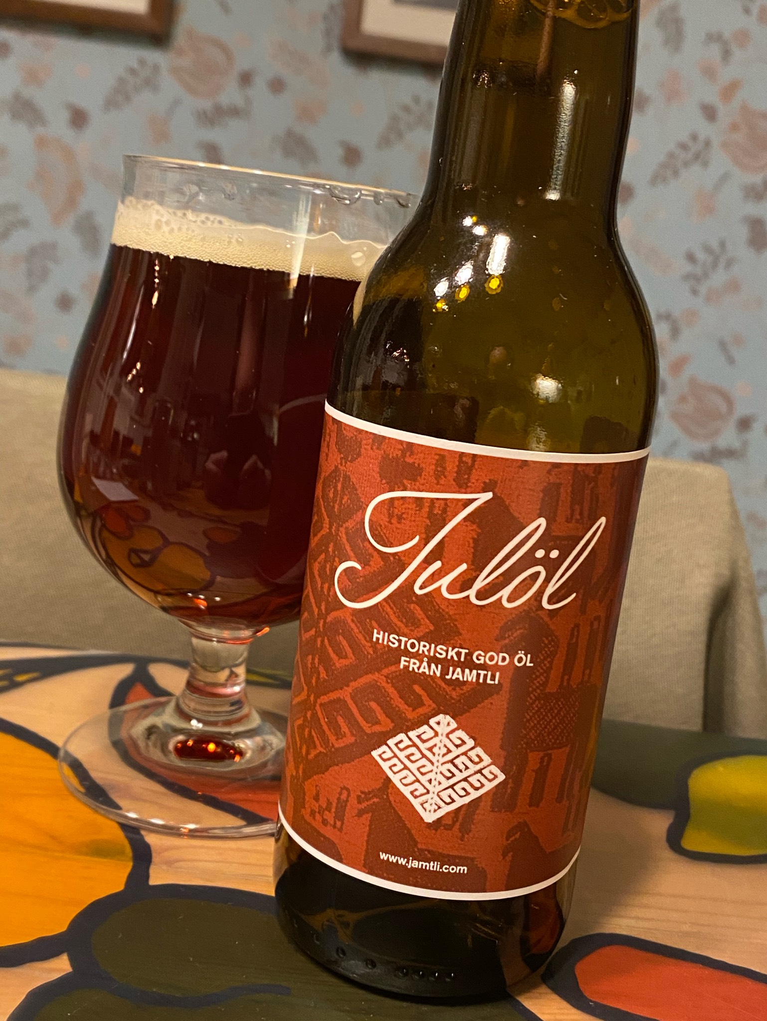 Julöl - Historiskt god öl från Jamtli., Östersunds Nya Ångbryggeri