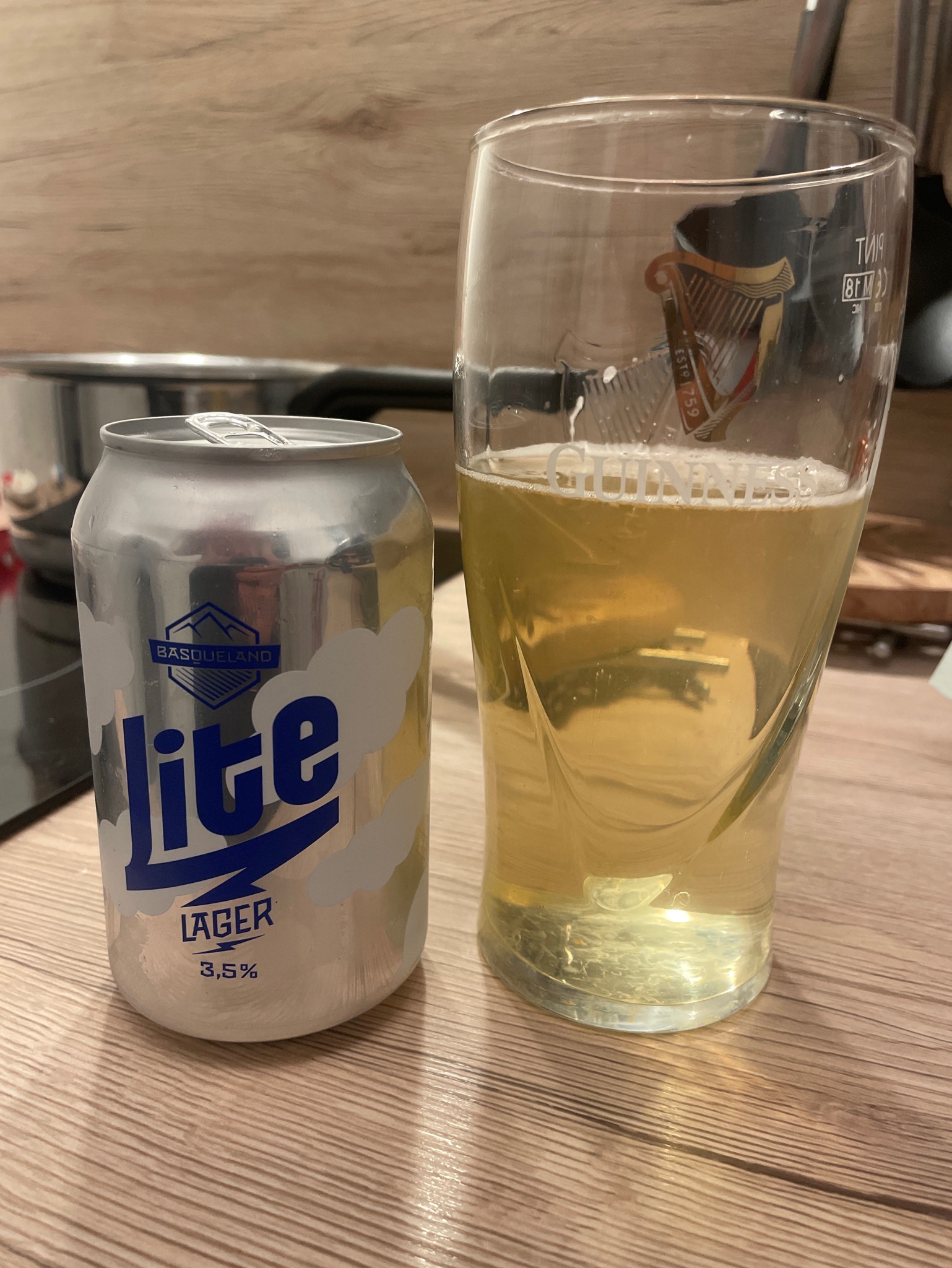 Basqueland Lite Lager, Spain