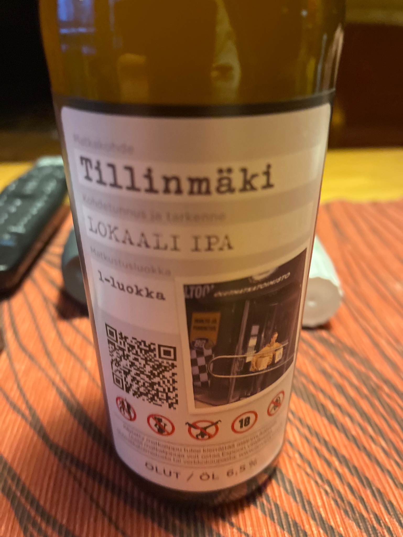 Tillinmäki Lokaali Ipa, Finland