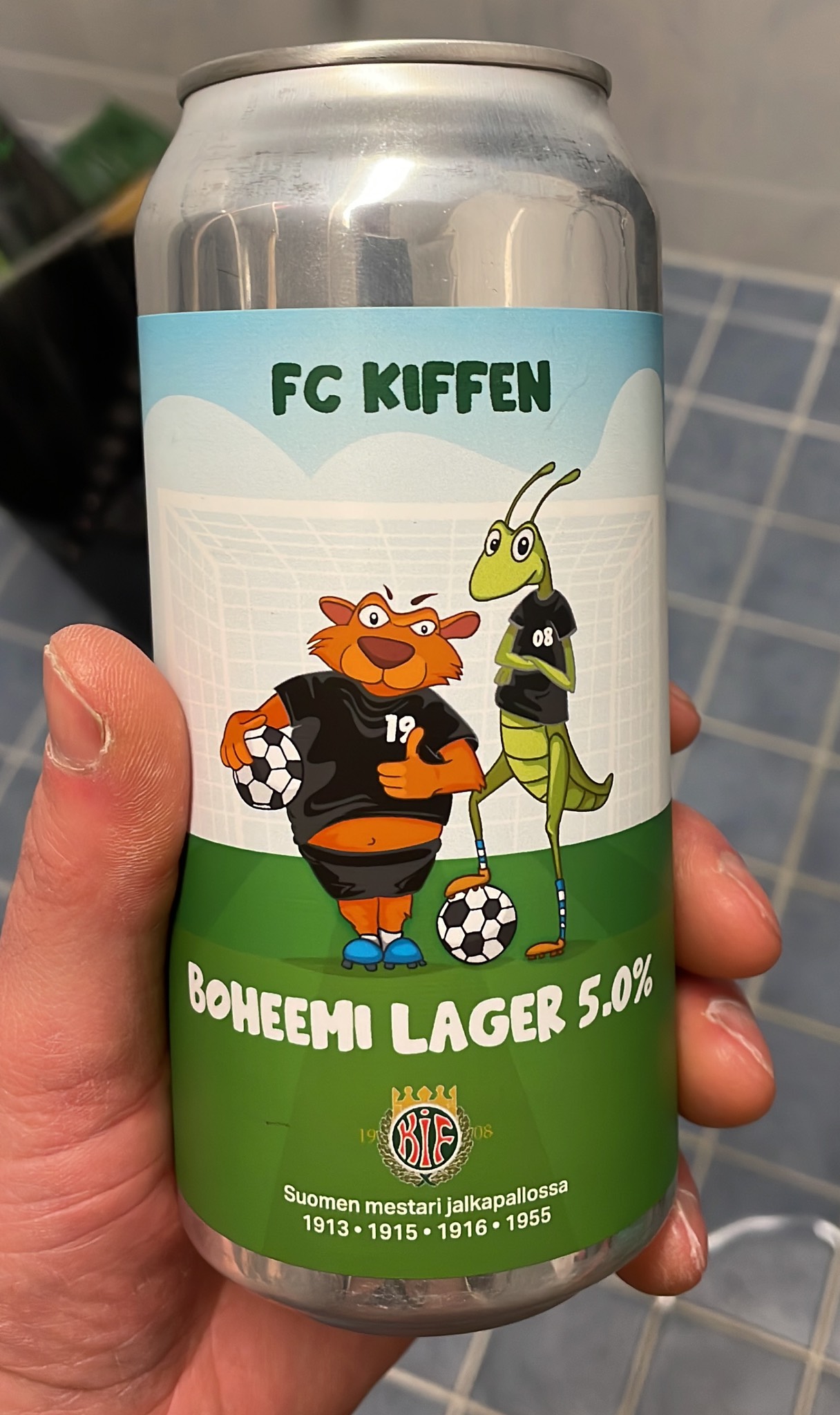 FC Kiffen Boheemi Lager, Finland