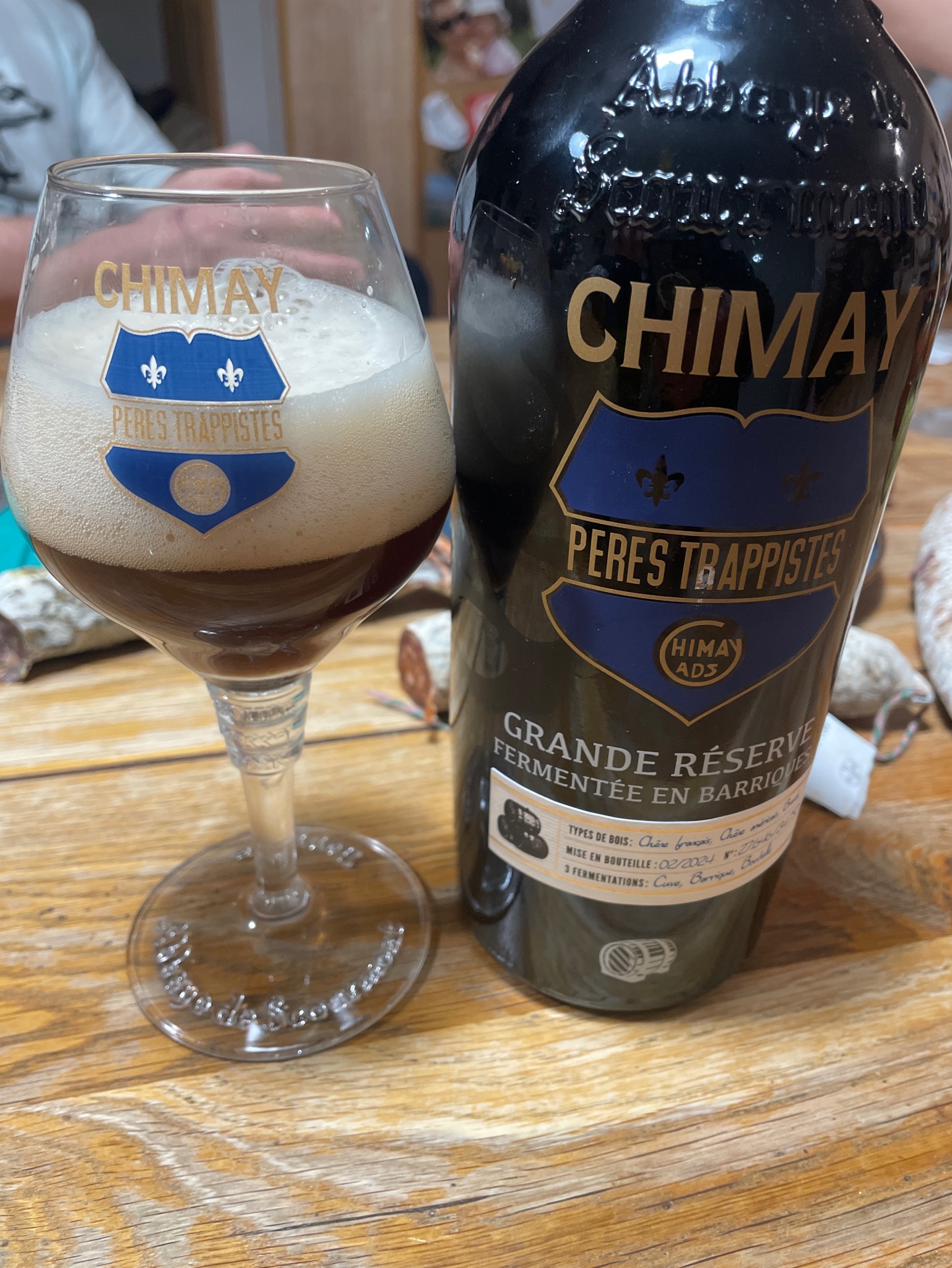 Chimay Grande Reserve Fermentée En Barriques Brandy (02/2024), Belgium