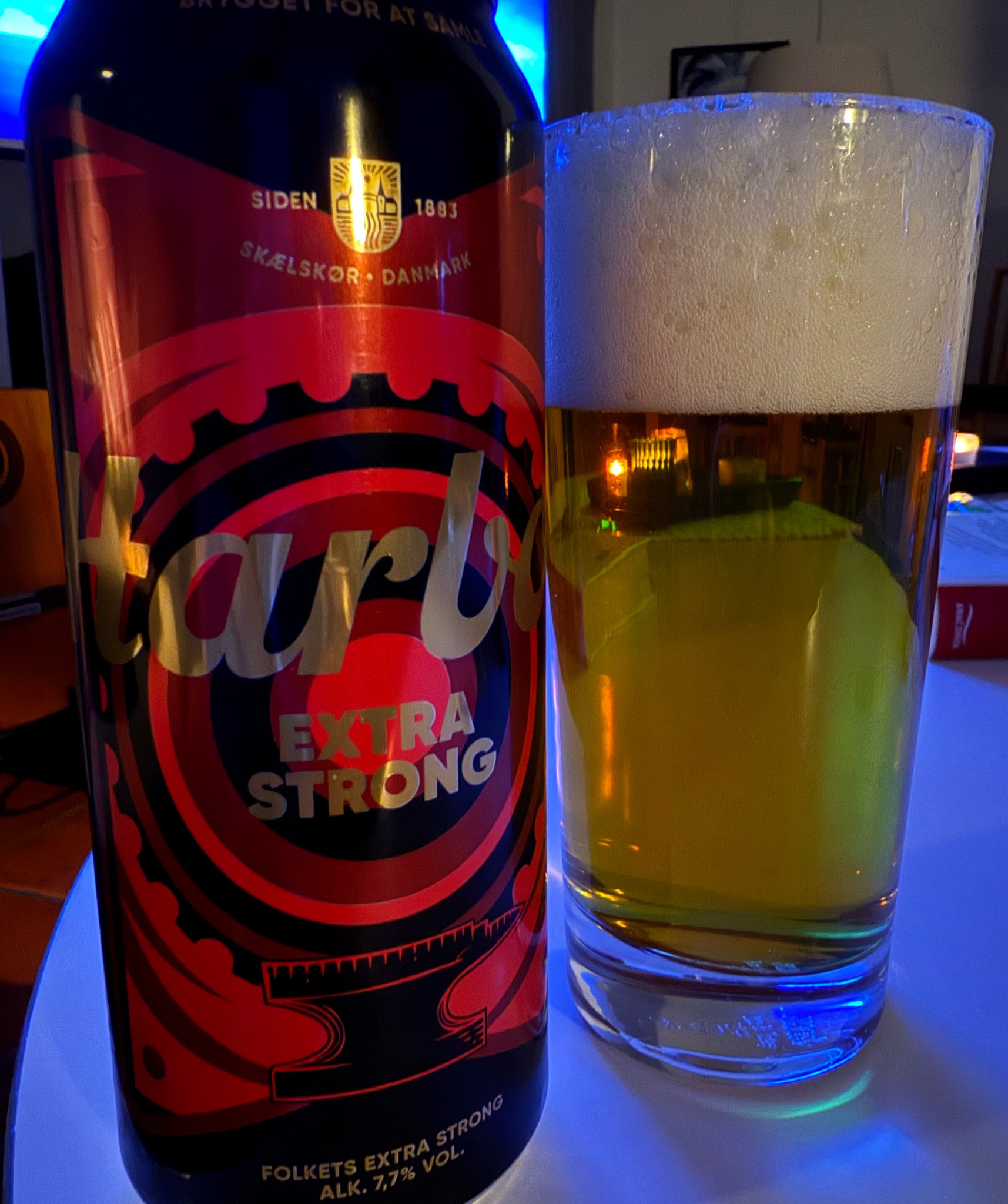 Harboe Extra Strong, Denmark
