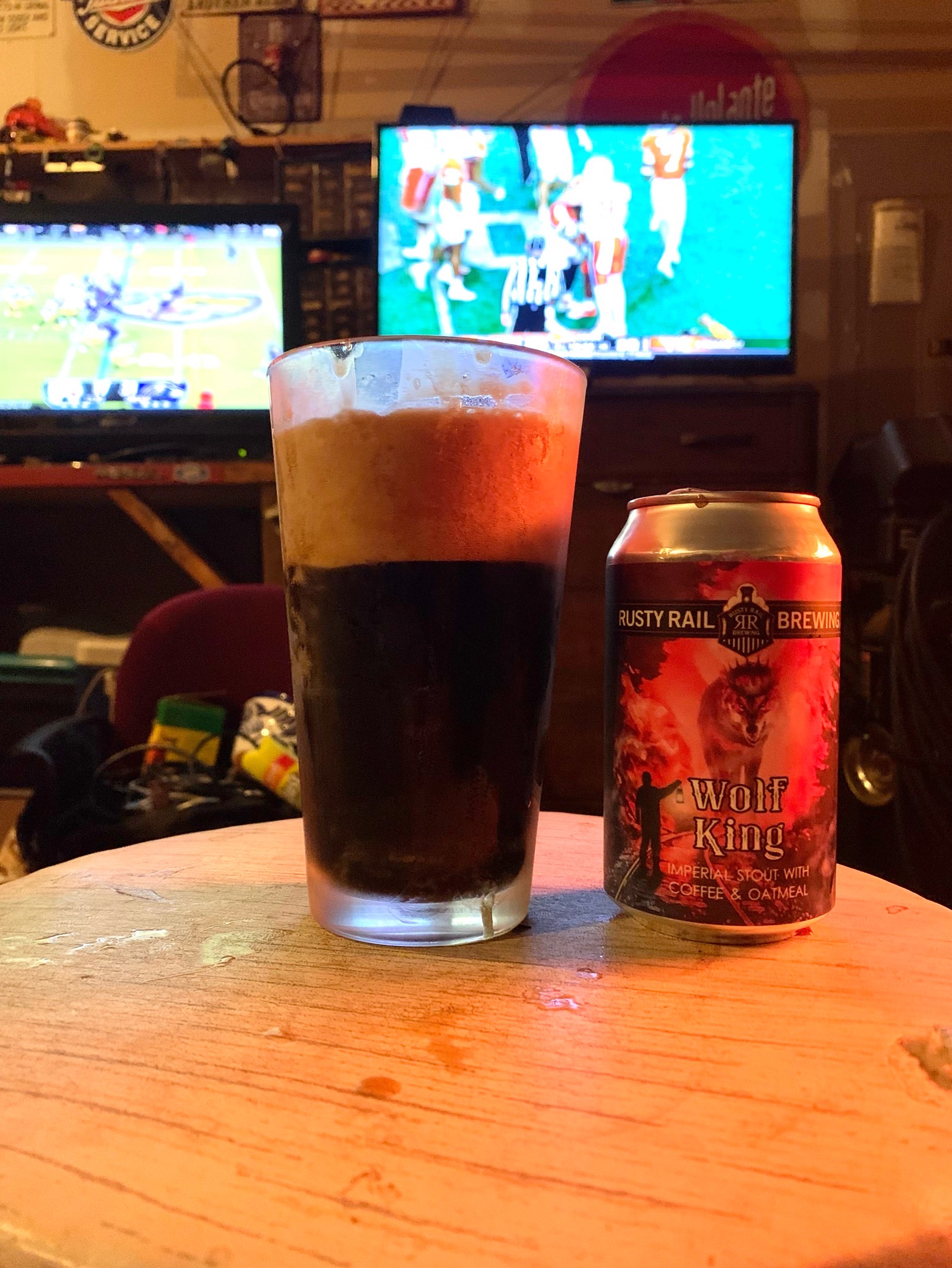 Wolf King, Rusty Rail Brewing Company
