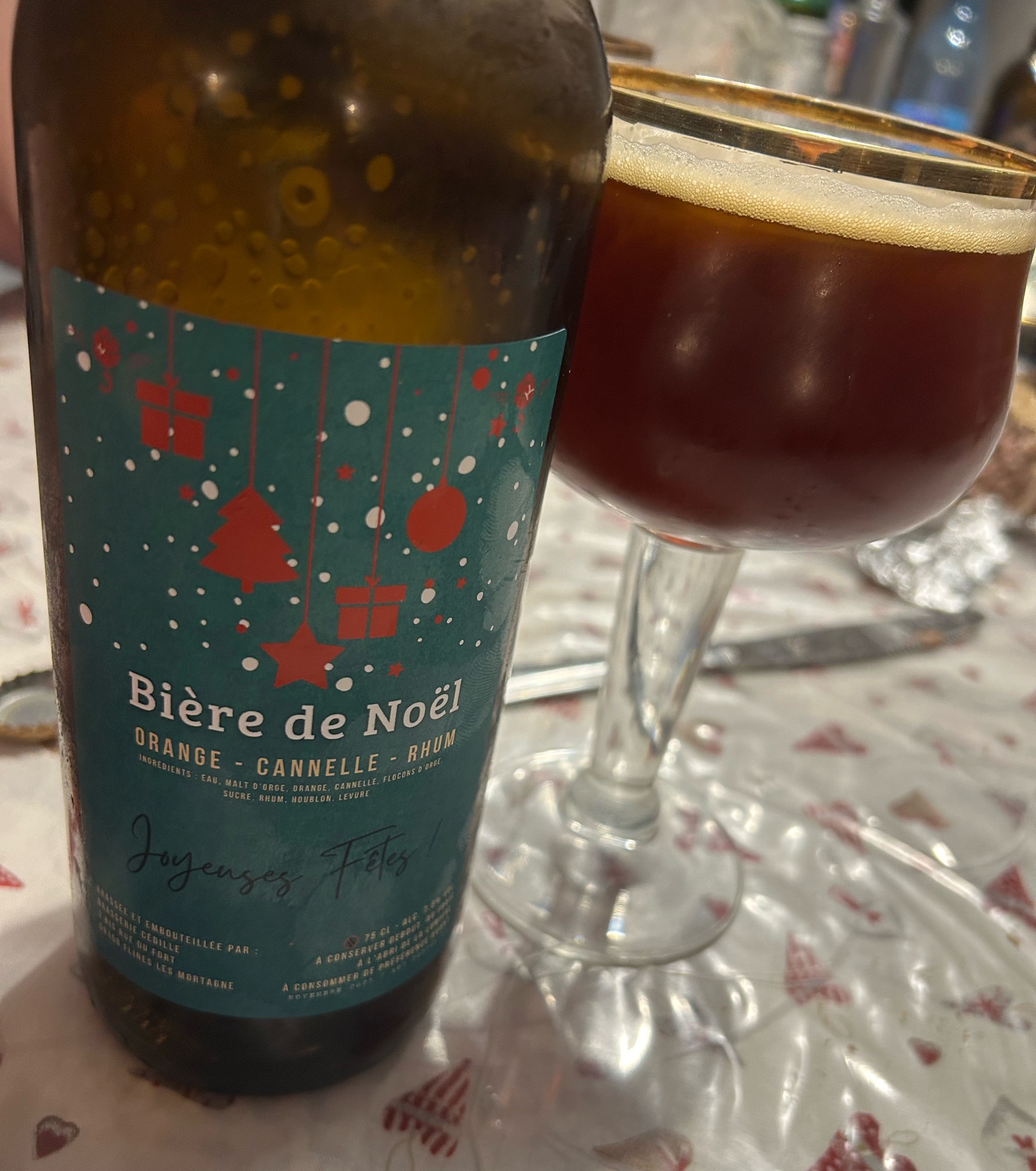 Cédille De Noël, Brasserie Cédille