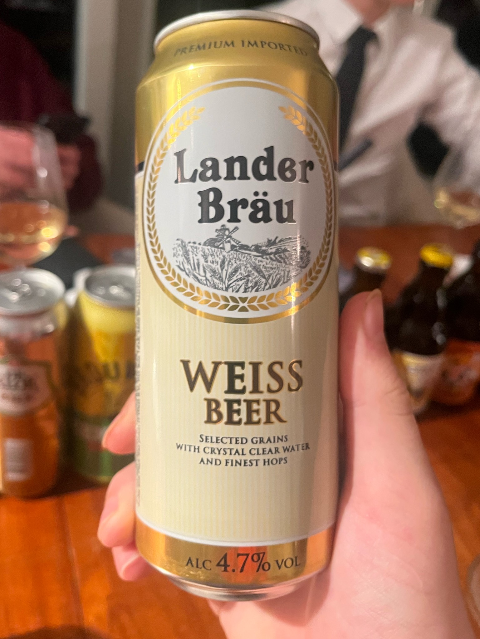 Lander Bräu Weissbeer, Netherlands