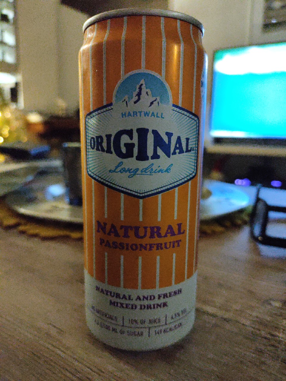 Original Long Drink Natural Passionfruit, Finland